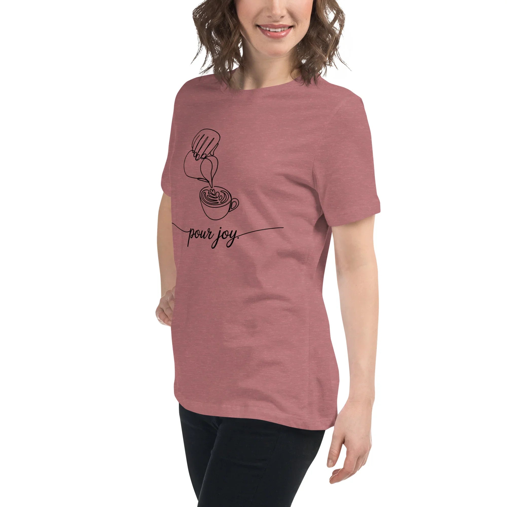 Pour Joy Latte Art Tee - RaZits