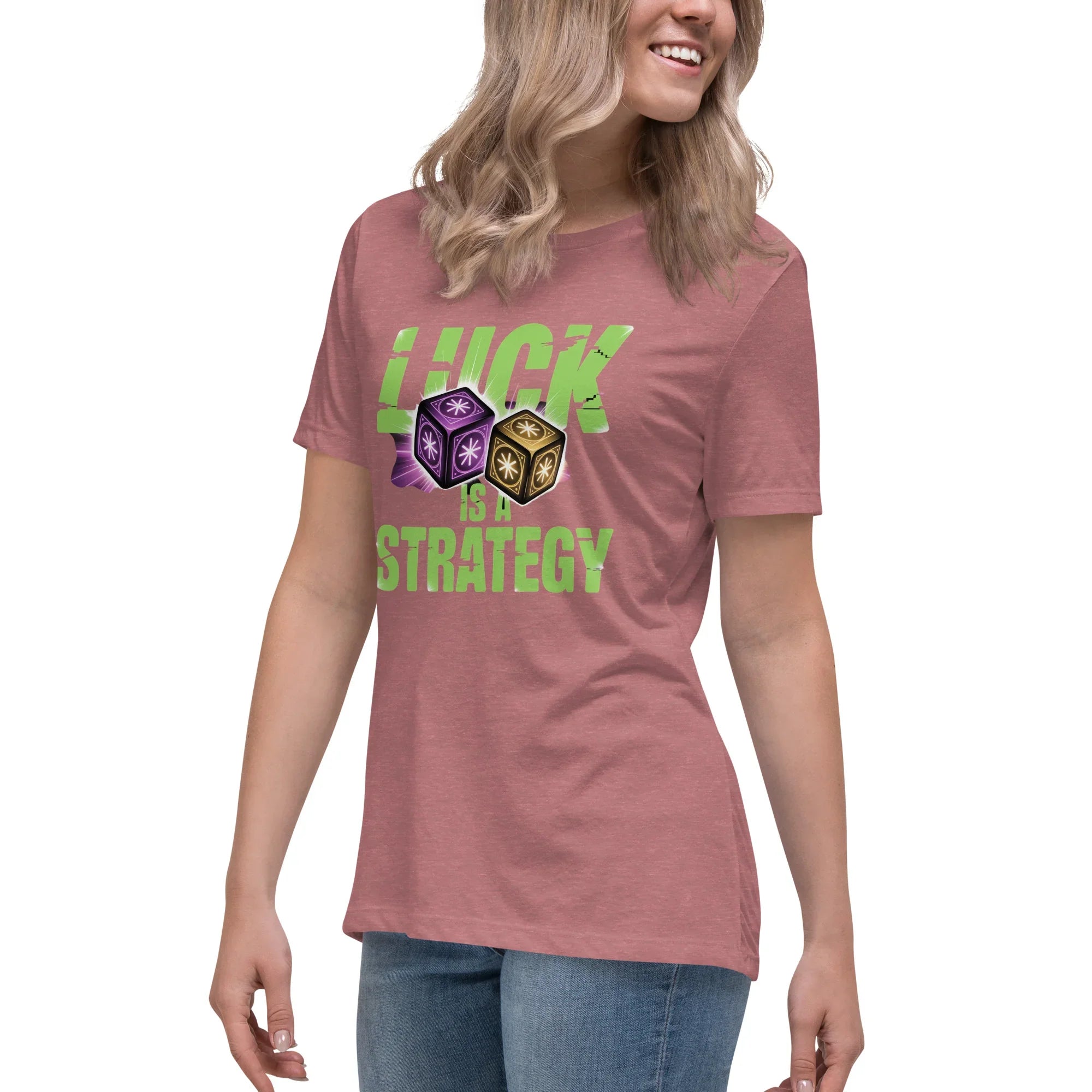Luck Is A Strategy - Rogue Like Action T-Shirt - RaZits