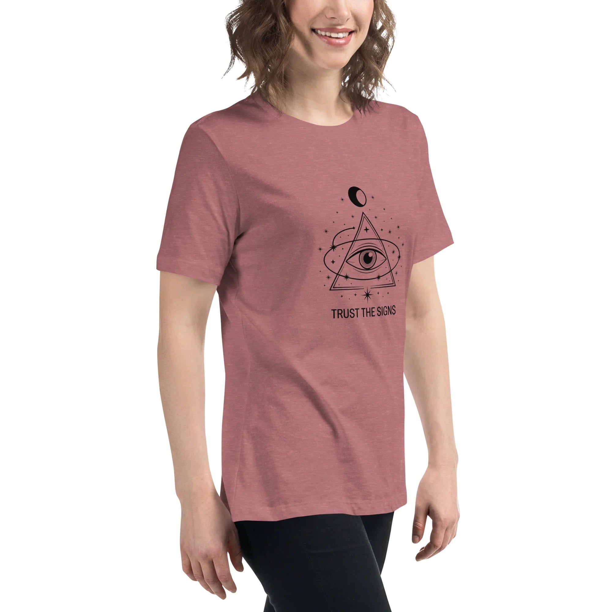 Trust the Signs T-Shirt – Third Eye Cosmic Triangle - RaZits