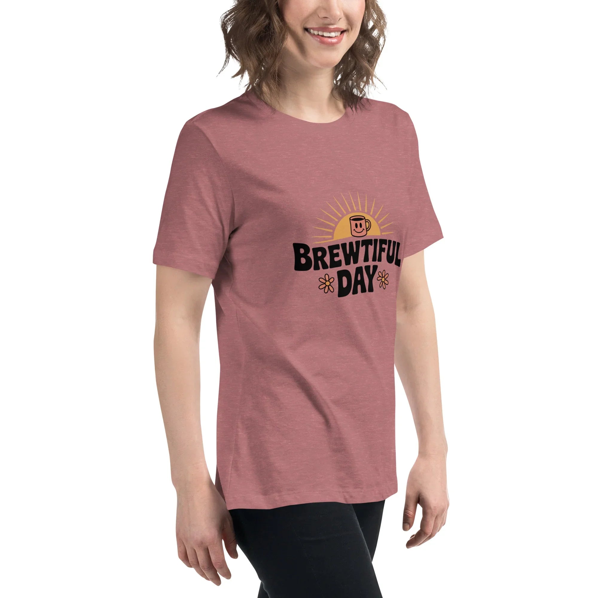 Brewtiful Day Sunrise Coffee Tee - RaZits