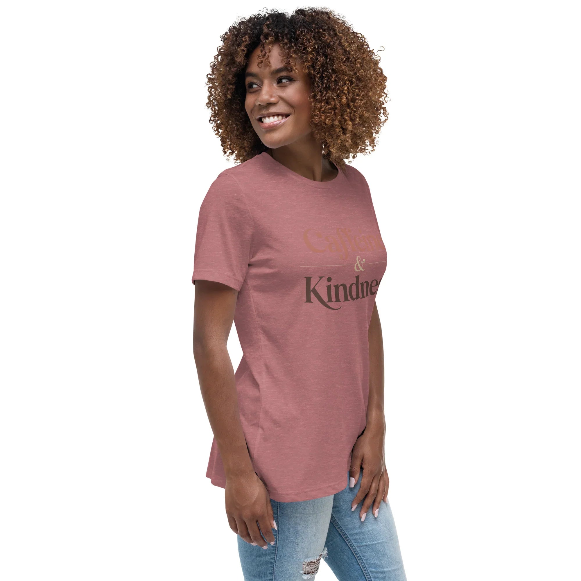 Caffeine & Kindness Minimalist Tee - RaZits