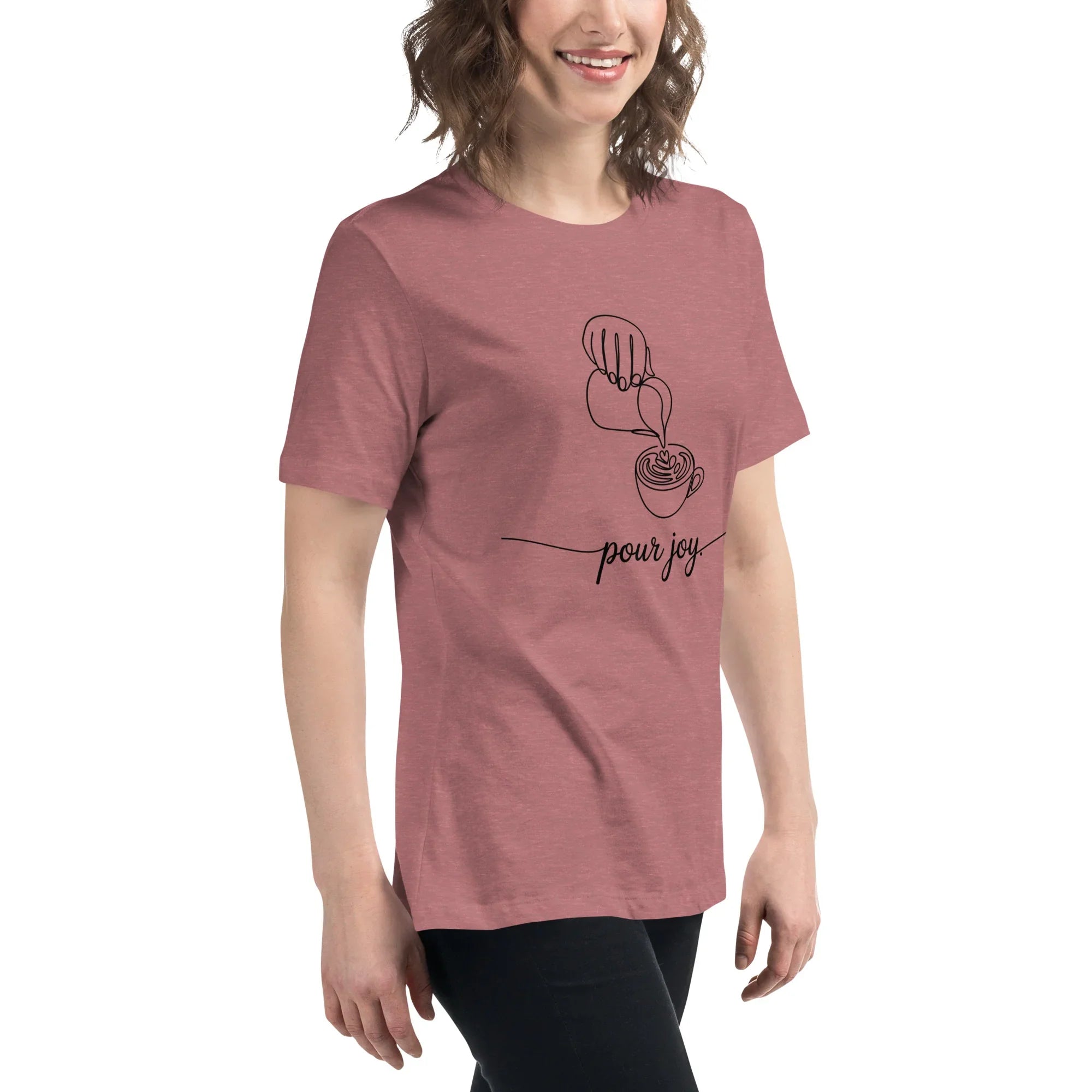 Pour Joy Latte Art Tee - RaZits