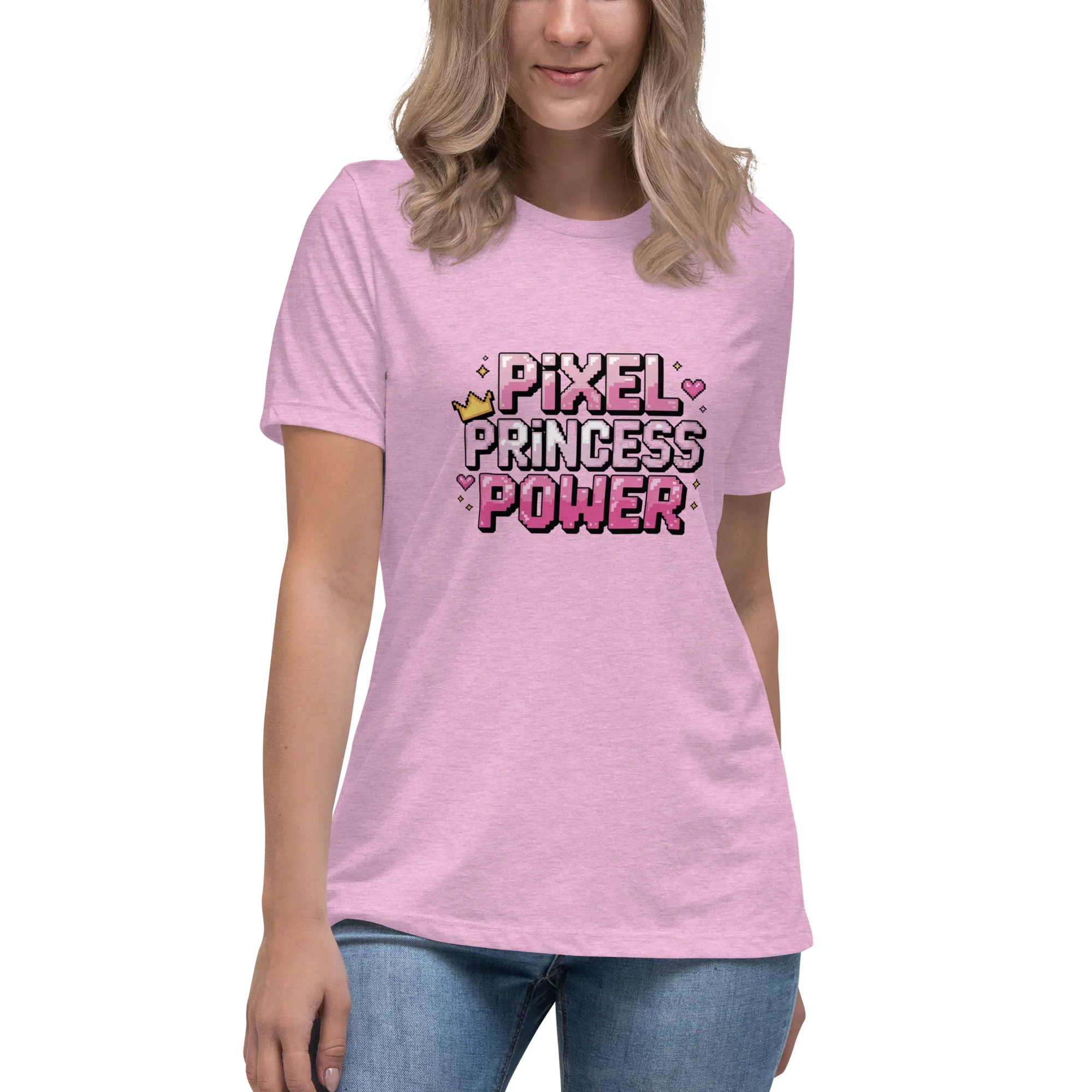 Pixel Princess Power Shirt – Retro Gamer Girl Tee - RaZits
