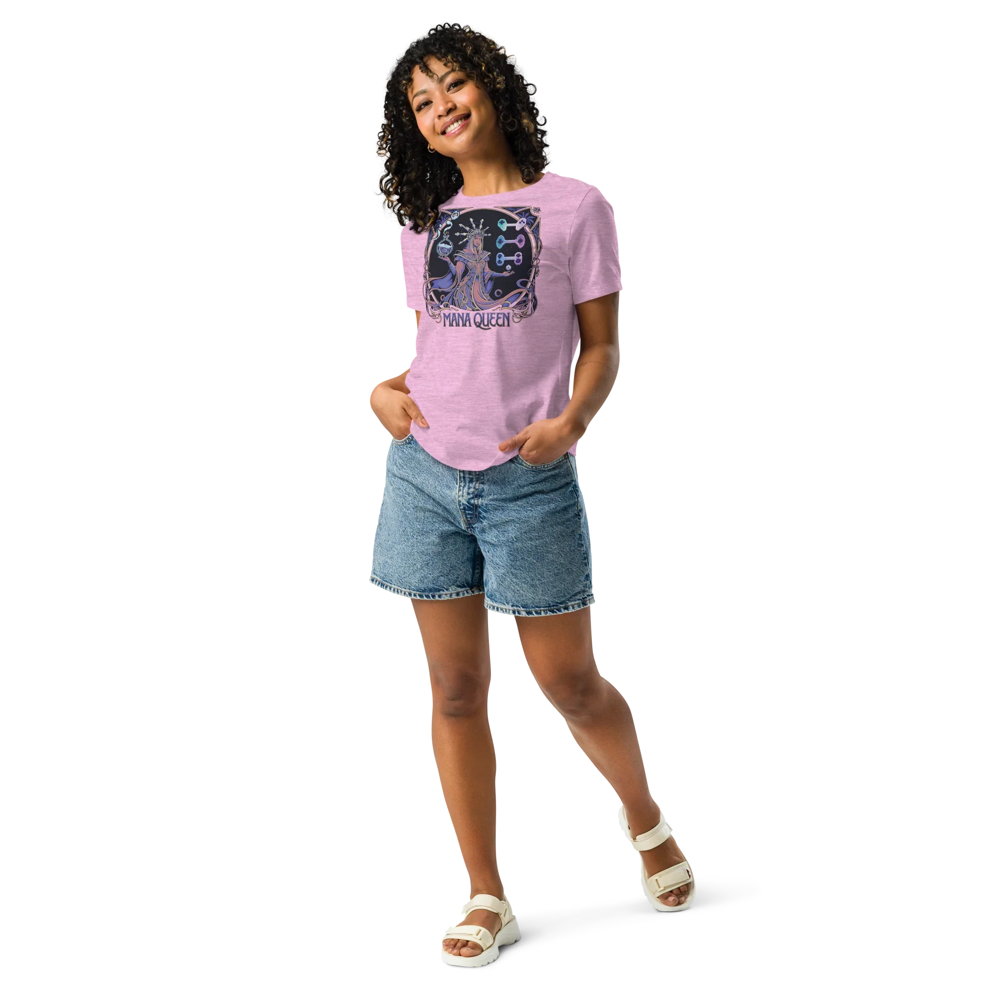 Mana Queen Shirt – Fantasy Sorceress Gamer Tee - RaZits