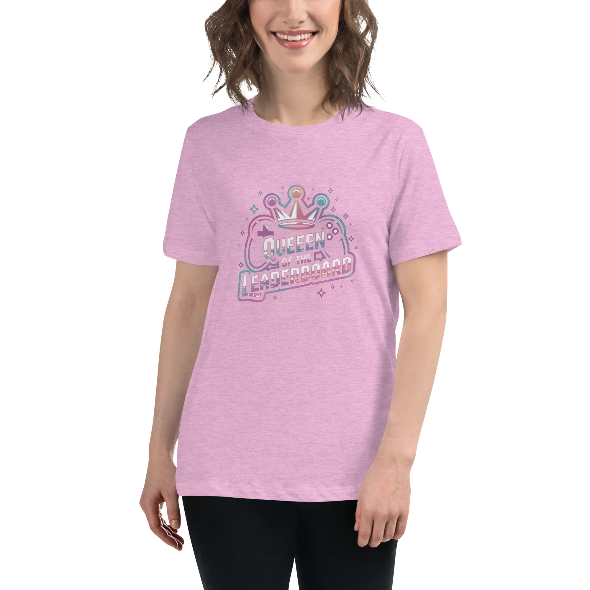 Queen of the Leaderboard Shirt – Gamer Girl Tee - RaZits