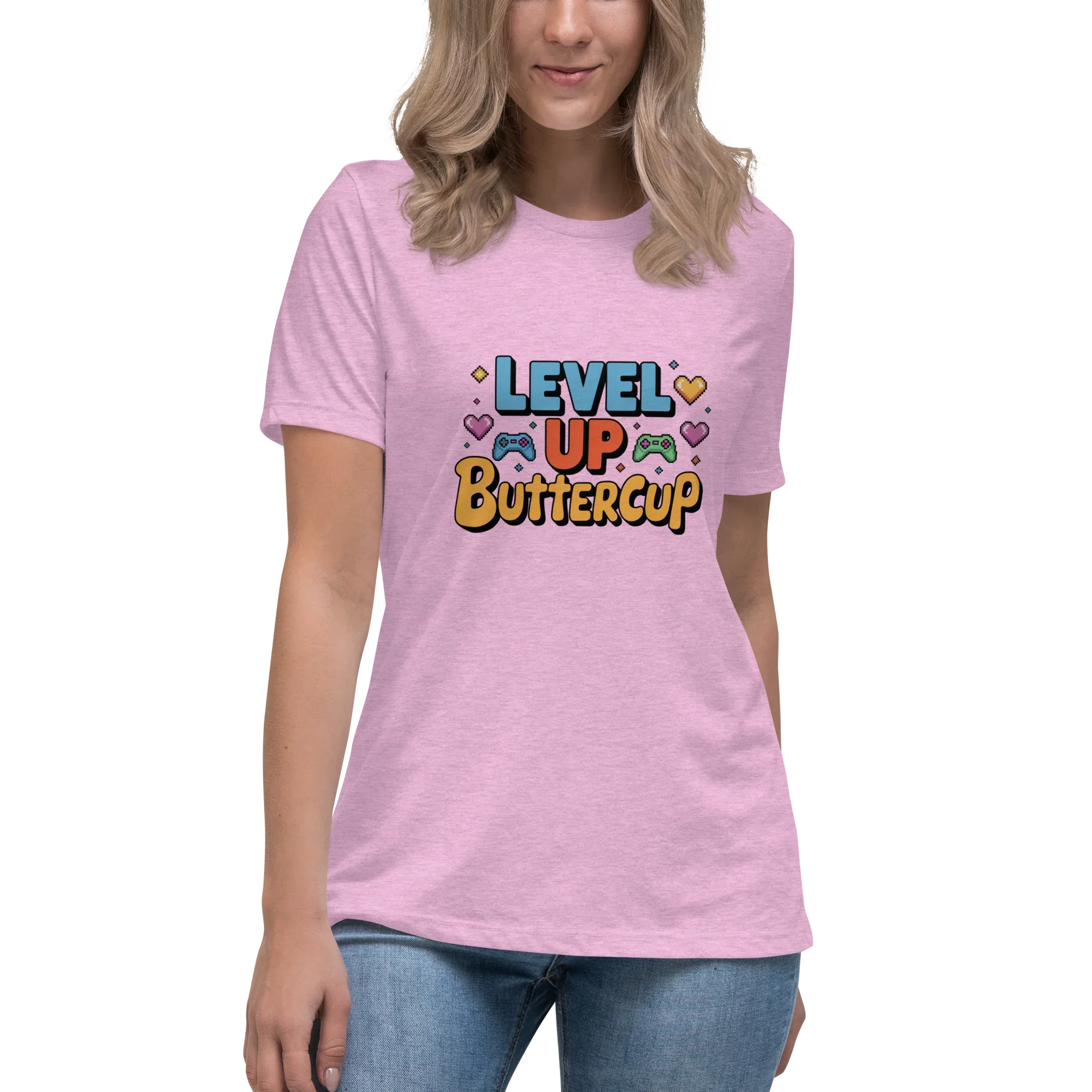 Level Up Buttercup Shirt – Cute Gamer Girl Tee - RaZits