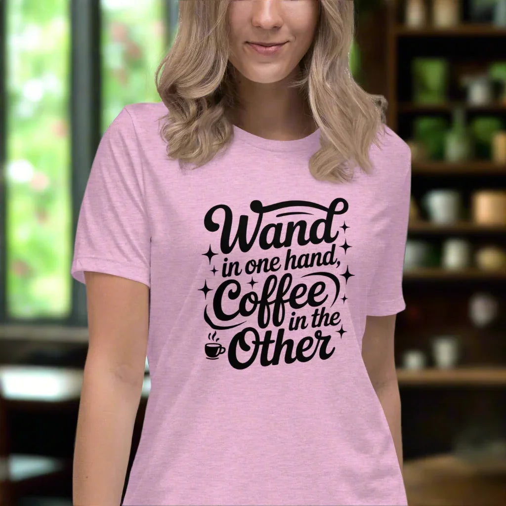 Magic & Coffee Spellcaster Tee - RaZits
