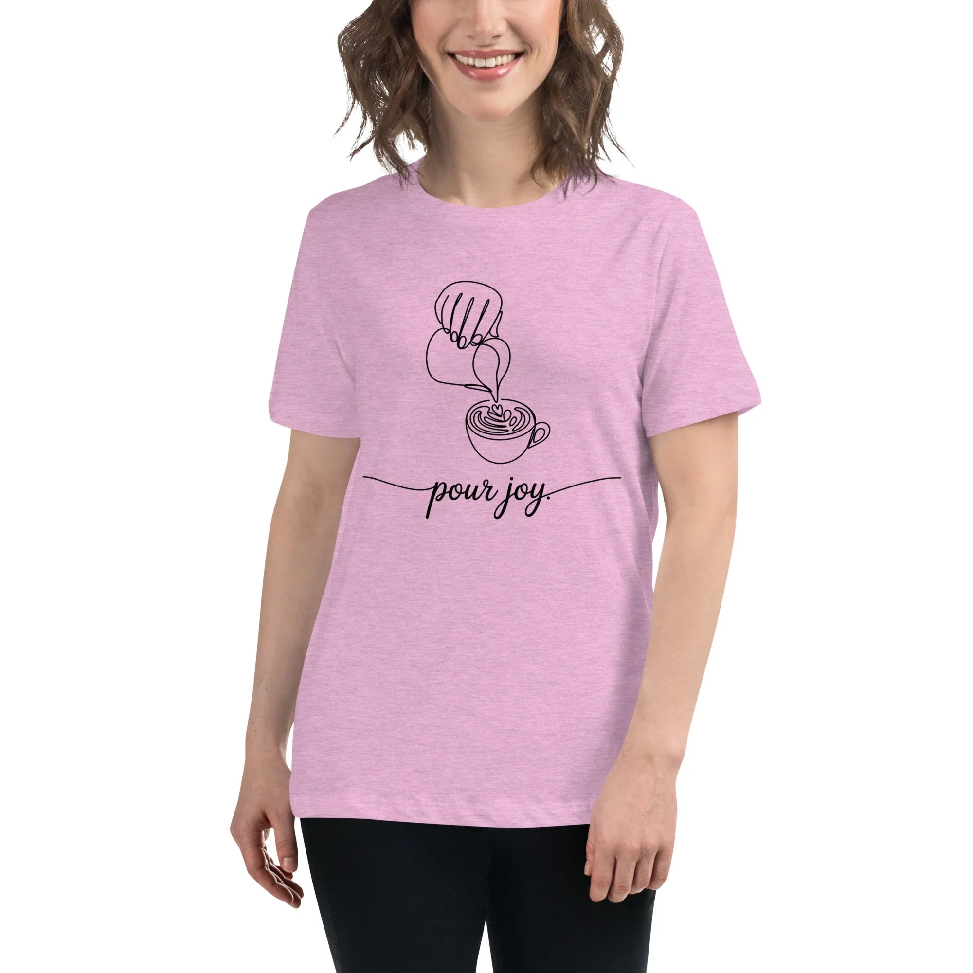 Pour Joy Latte Art Tee - RaZits