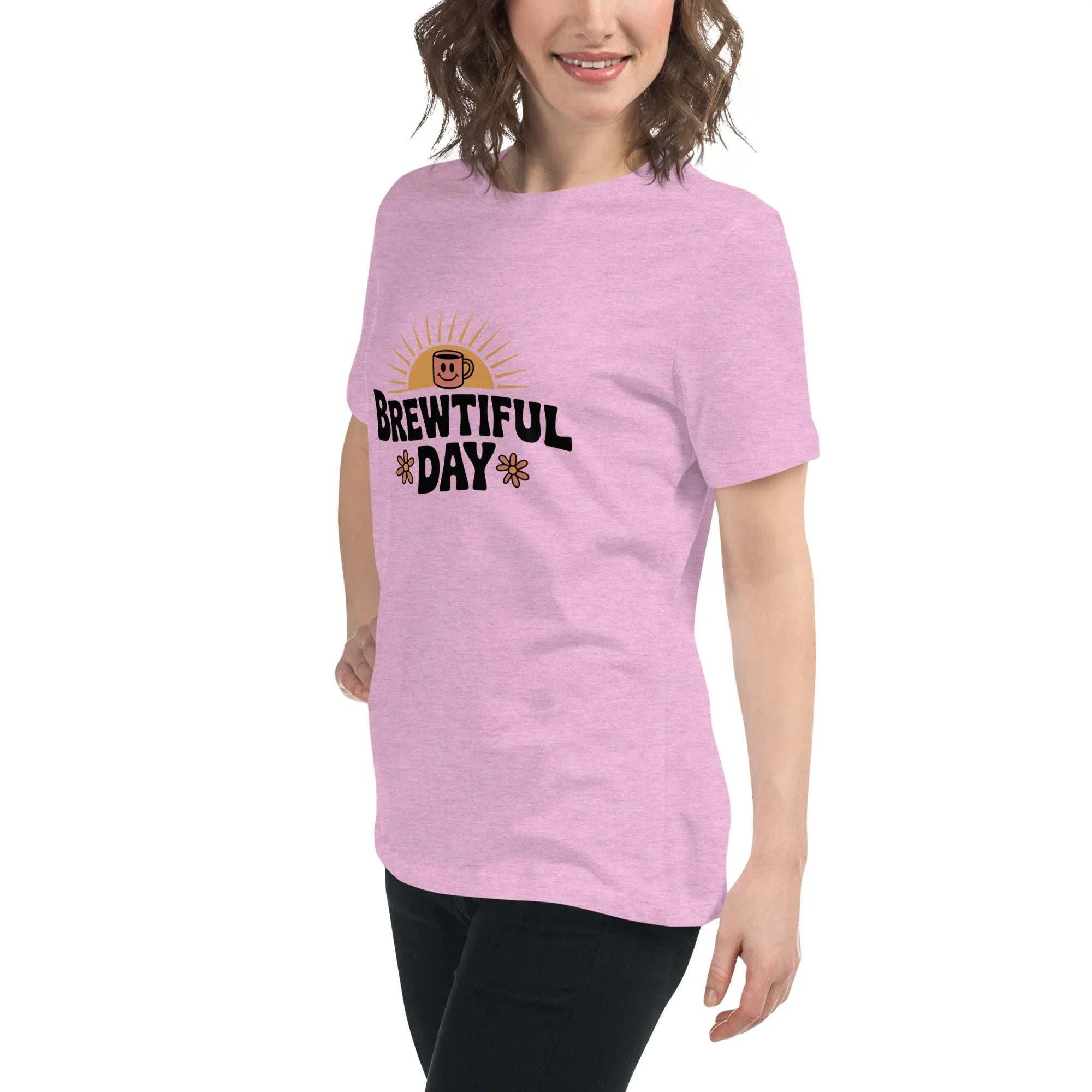 Brewtiful Day Sunrise Coffee Tee - RaZits
