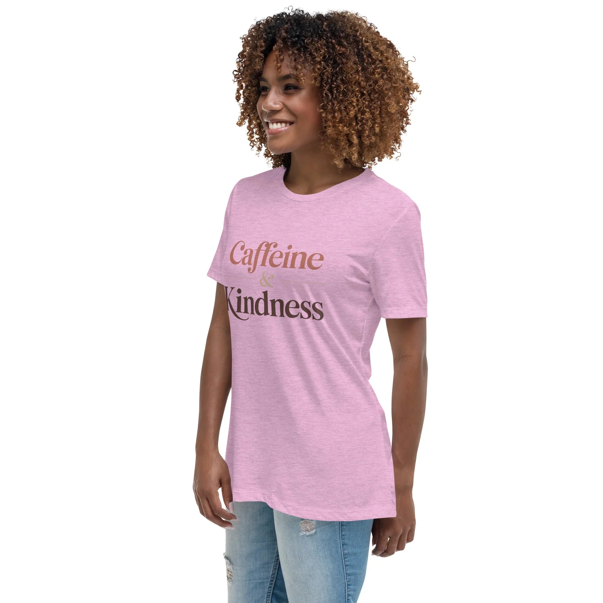 Caffeine & Kindness Minimalist Tee - RaZits