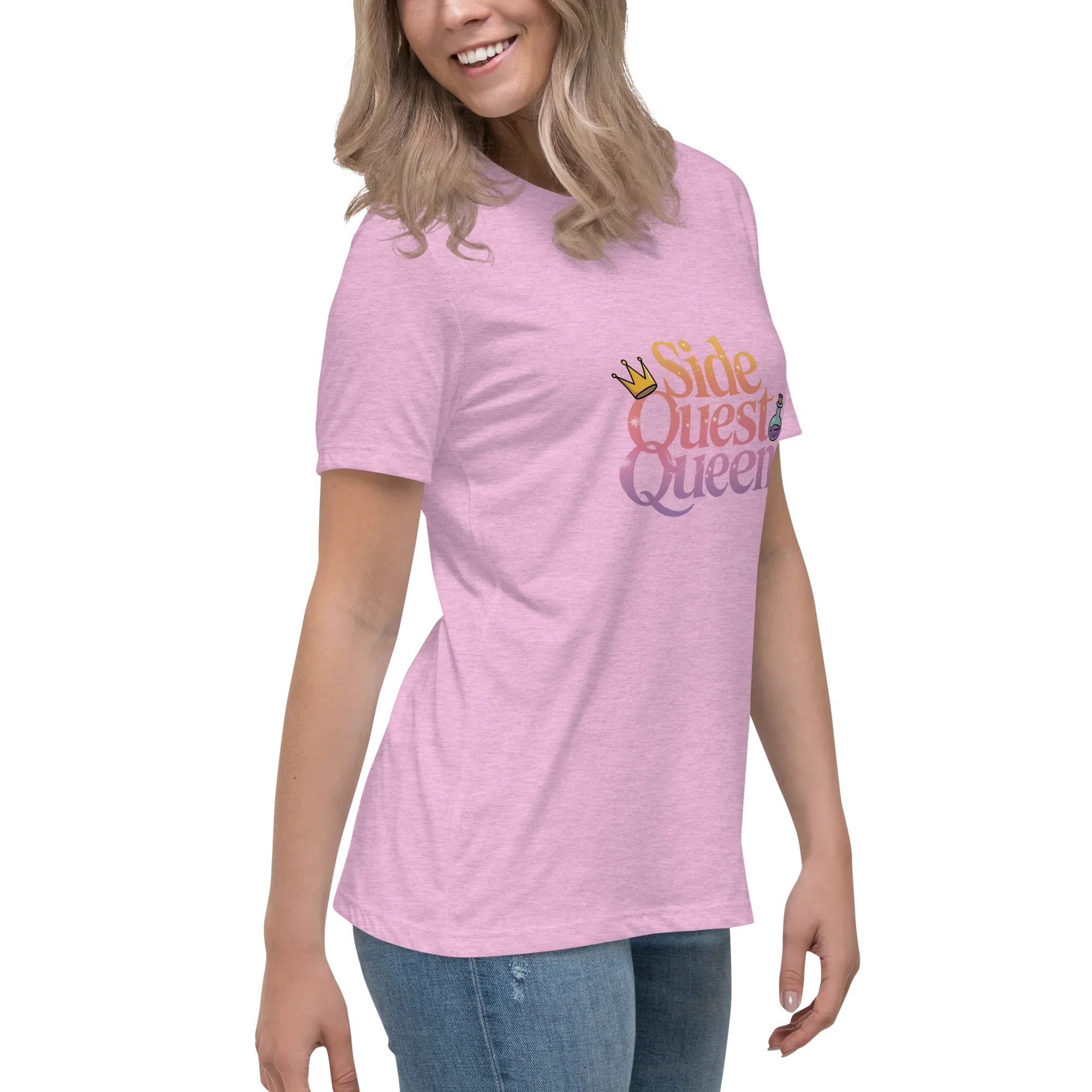 Side Quest Queen Shirt – Fantasy Gamer Girl Tee - RaZits