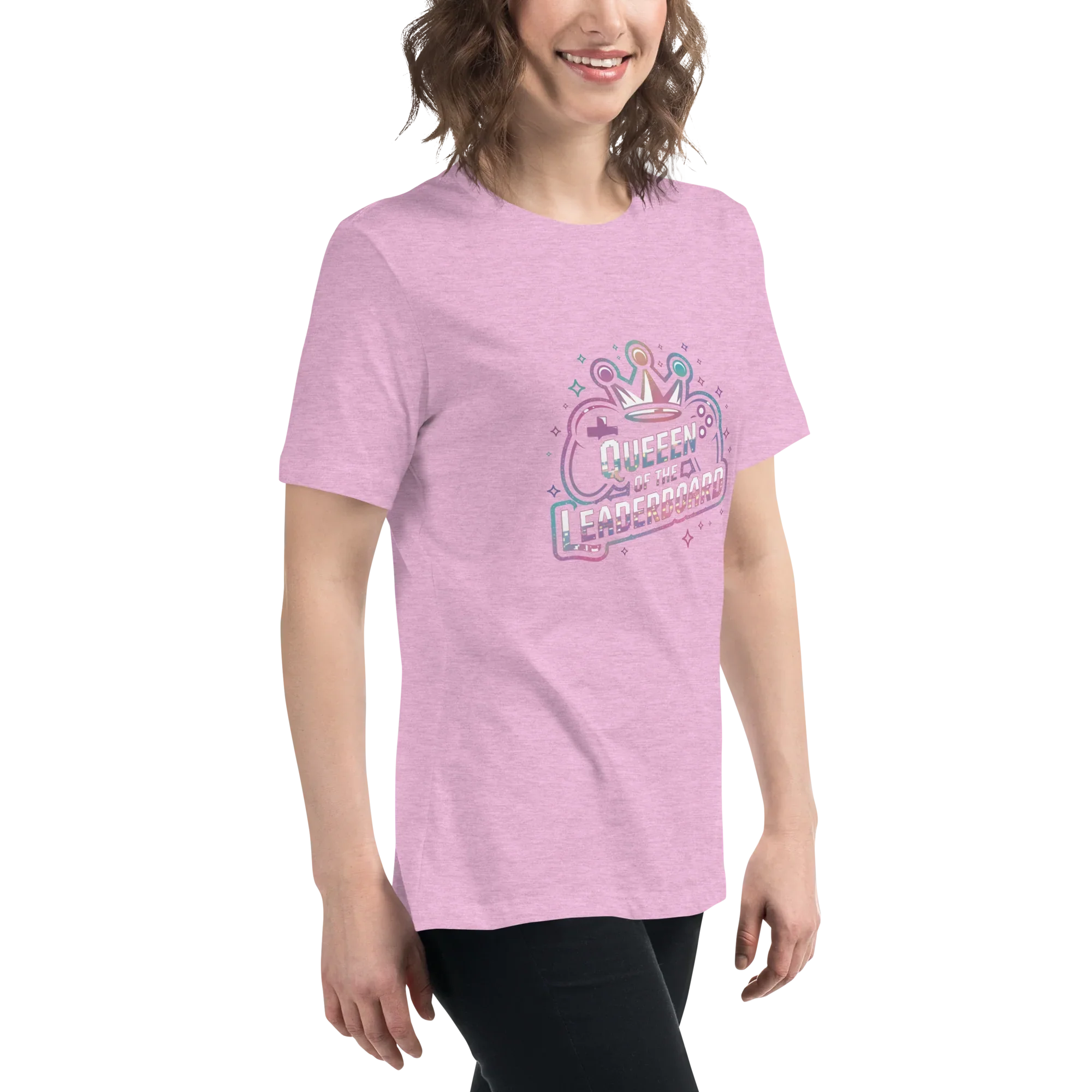 Queen of the Leaderboard Shirt – Gamer Girl Tee - RaZits