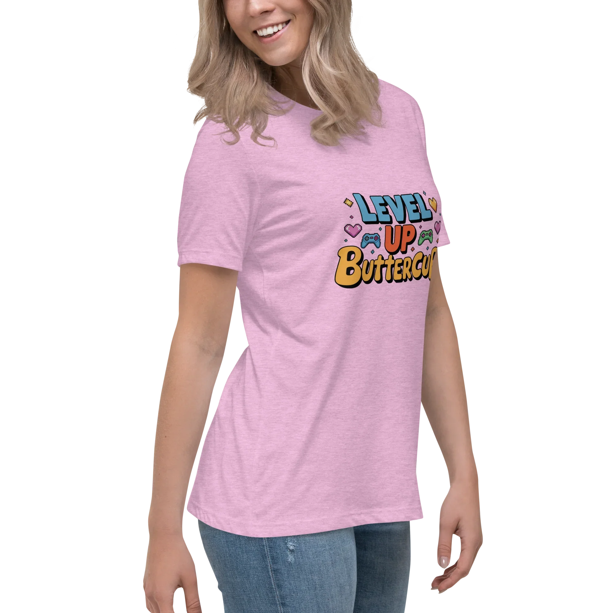 Level Up Buttercup Shirt – Cute Gamer Girl Tee - RaZits