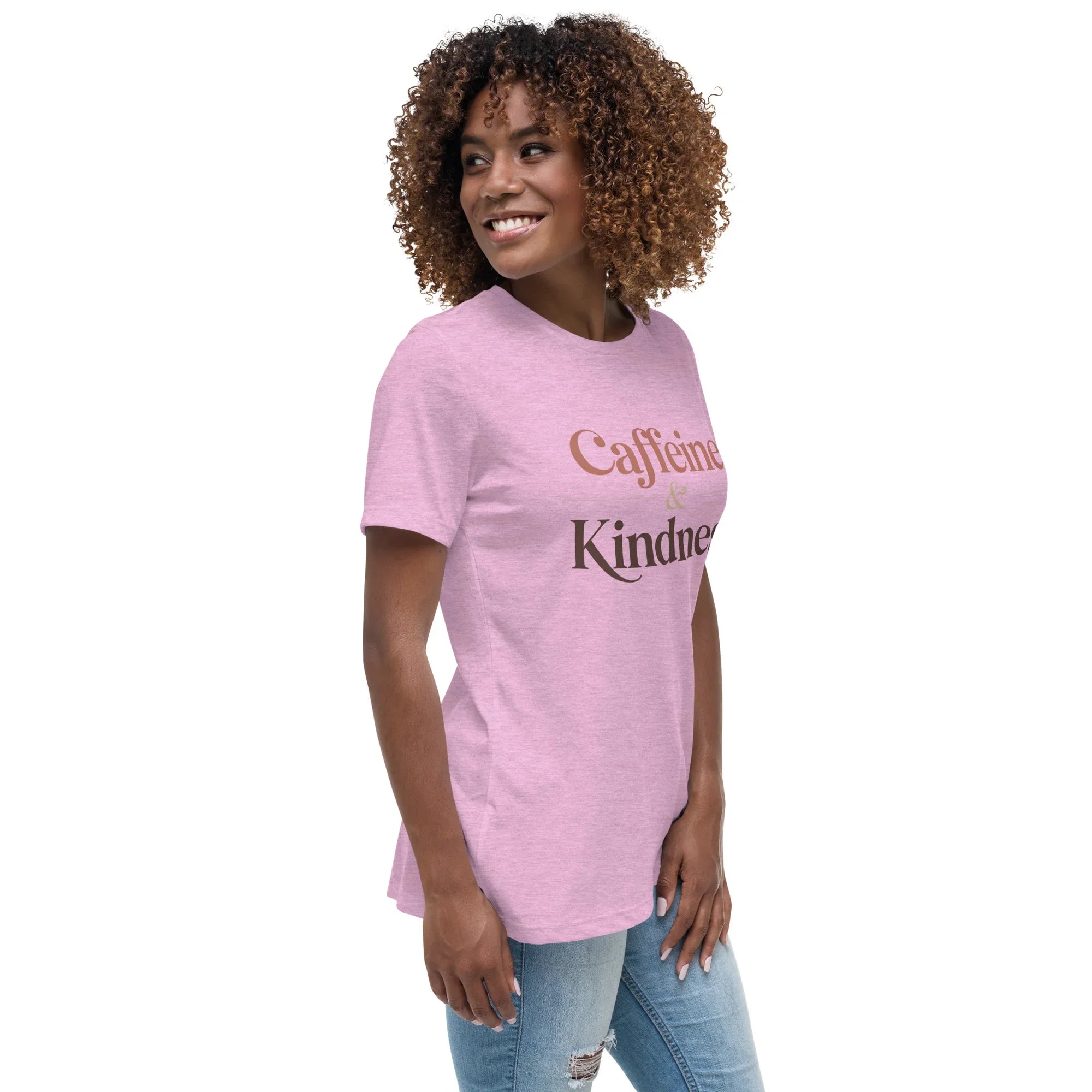 Caffeine & Kindness Minimalist Tee - RaZits