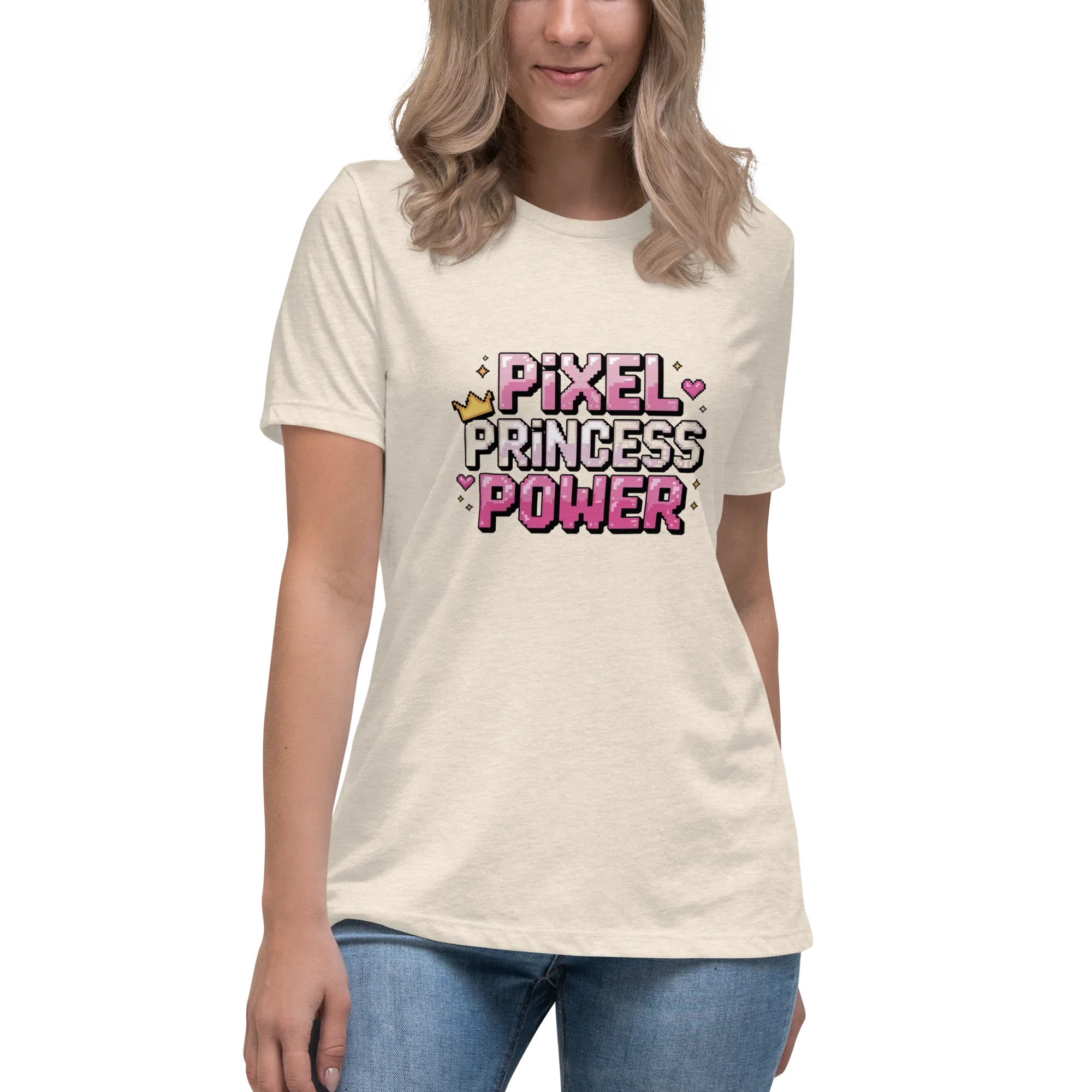 Pixel Princess Power Shirt – Retro Gamer Girl Tee - RaZits