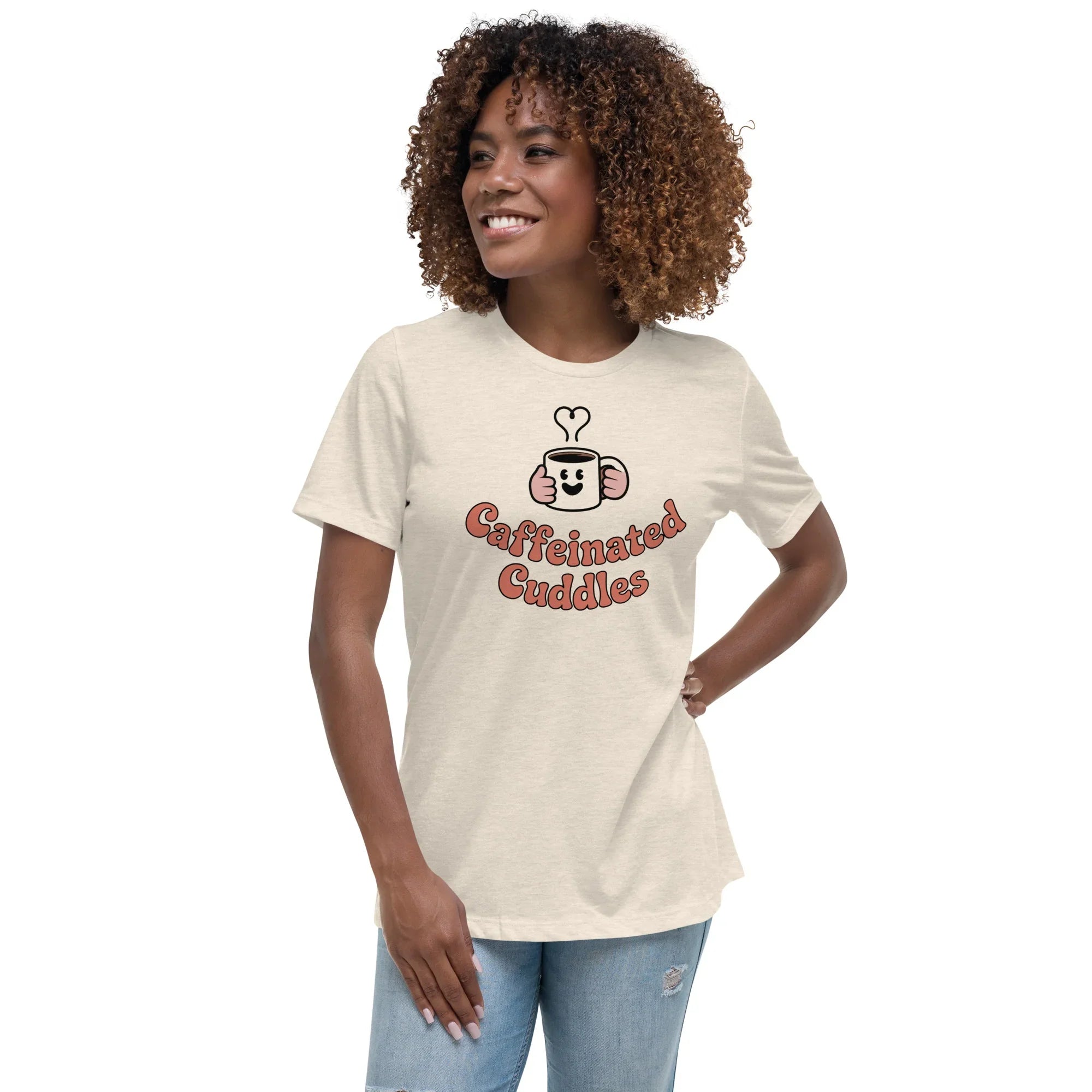 Caffeinated Cuddles Tee – Cozy Mug Love - RaZits