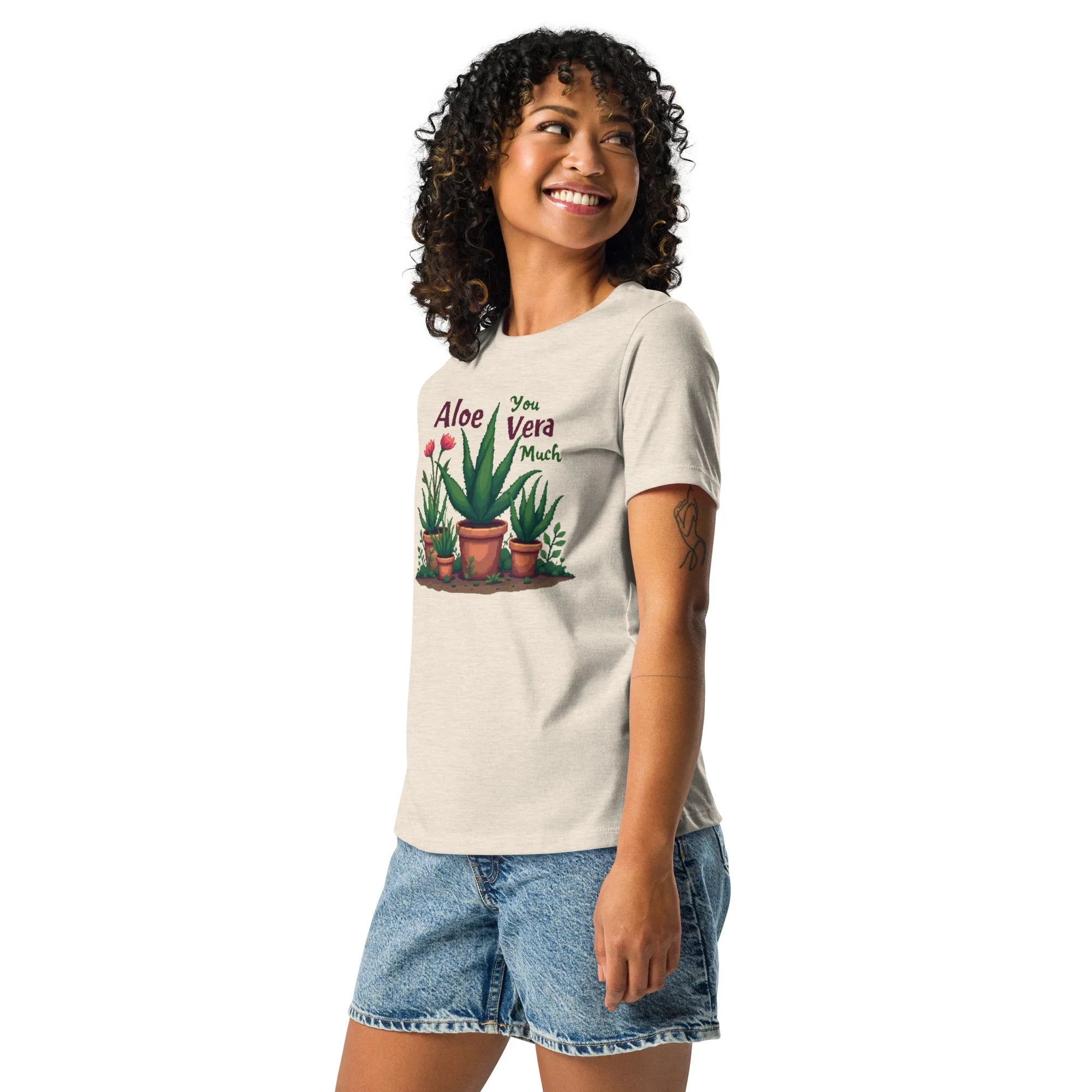 Aloe You Vera Much Tee – Funny Succulent Graphic T-Shirt - RaZits