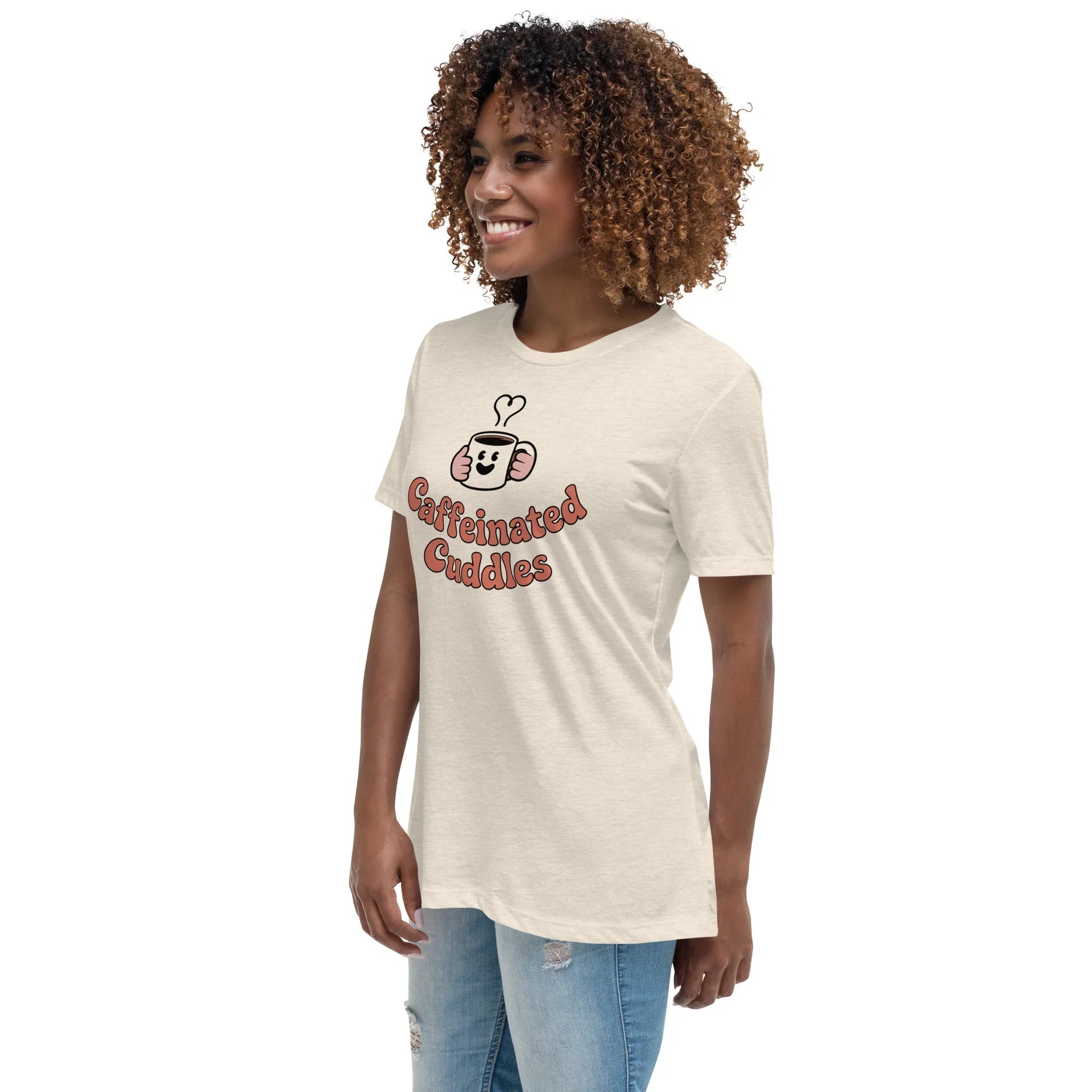 Caffeinated Cuddles Tee – Cozy Mug Love - RaZits