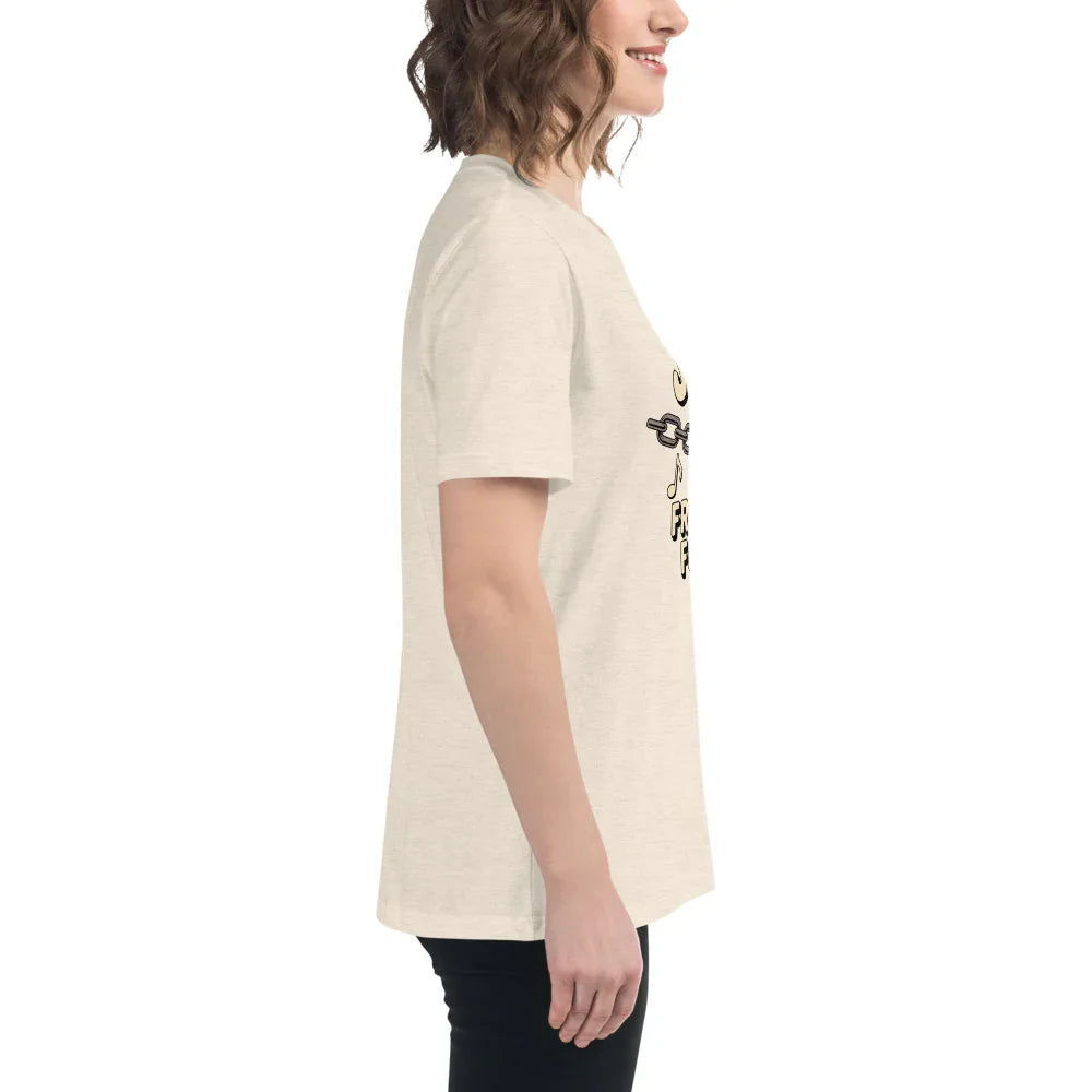 Jazz Is Freedom Found – Relaxed Fit Cotton Tee - RaZits