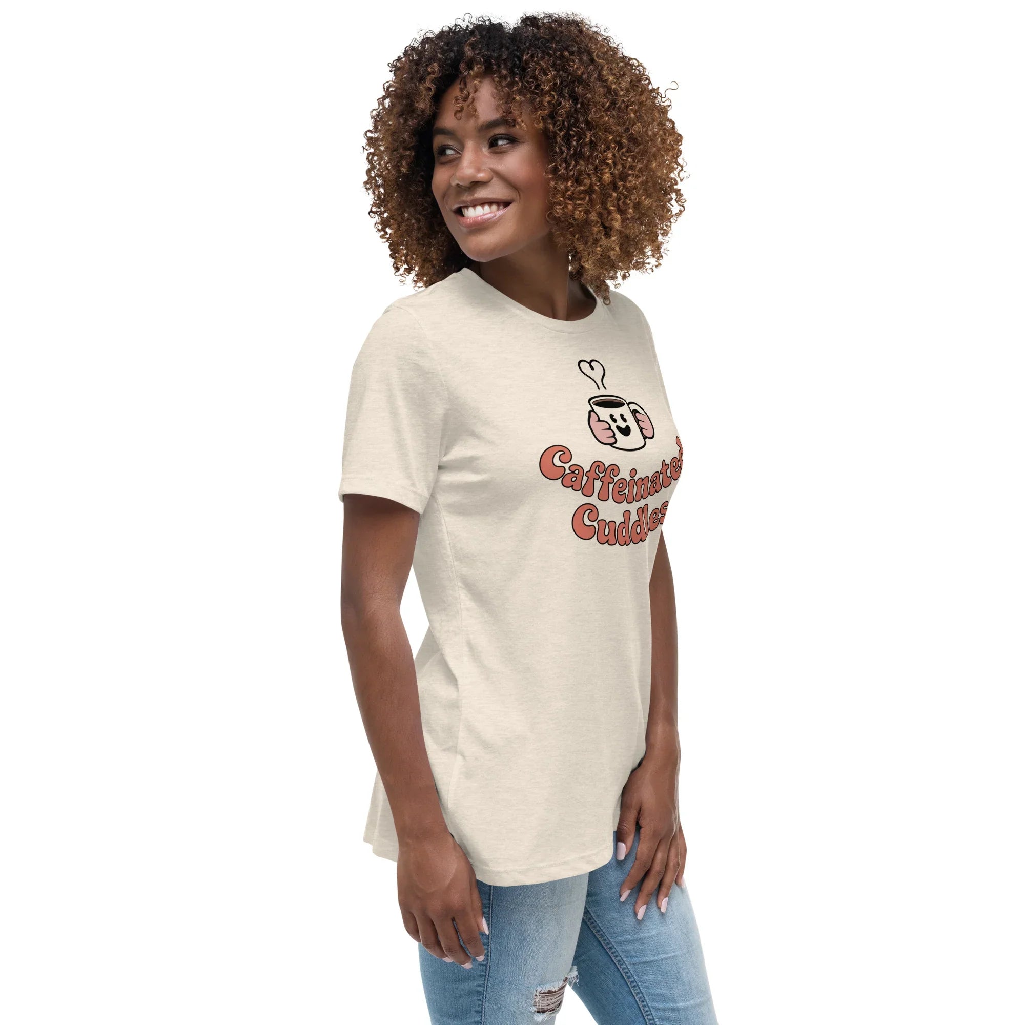 Caffeinated Cuddles Tee – Cozy Mug Love - RaZits