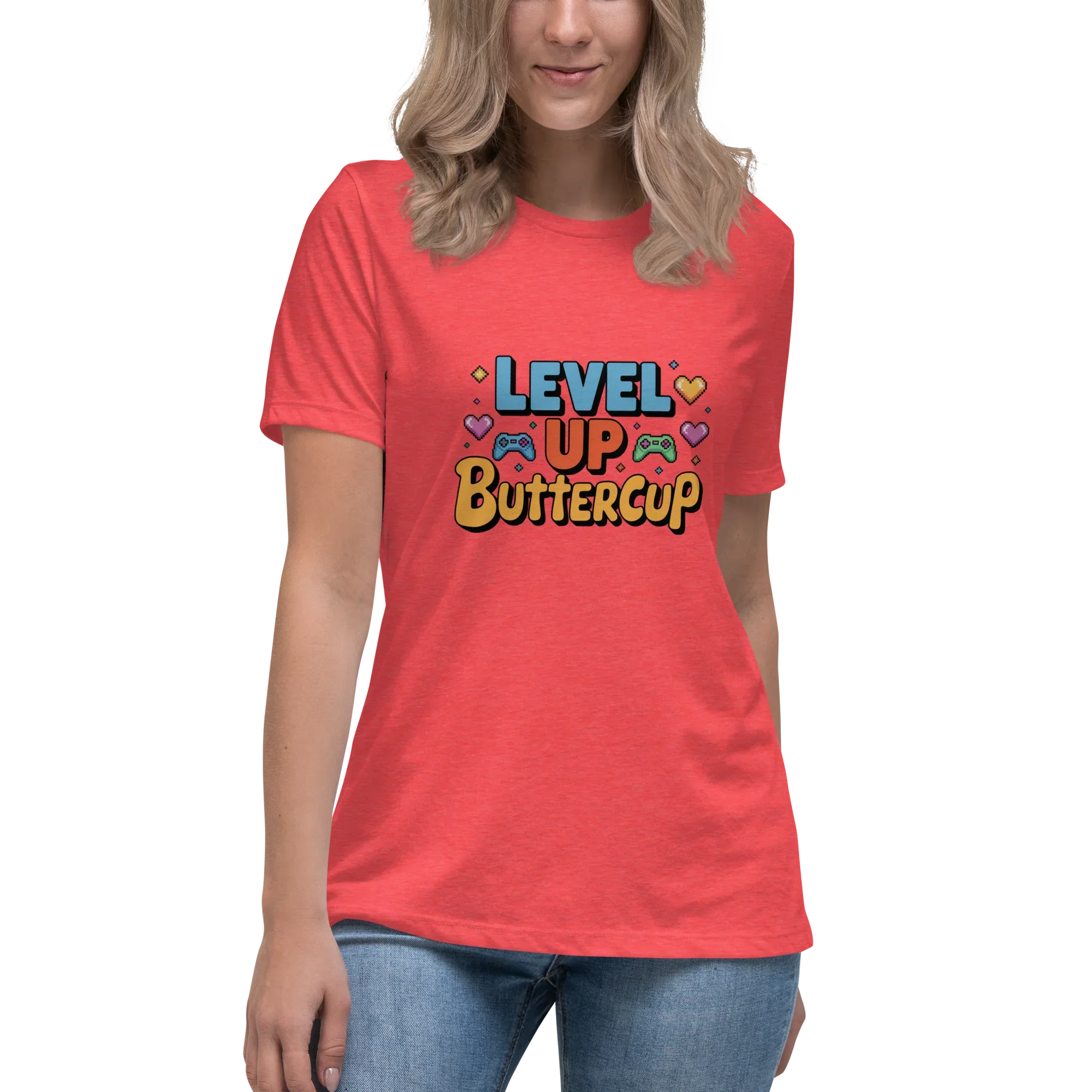 Level Up Buttercup Shirt – Cute Gamer Girl Tee - RaZits