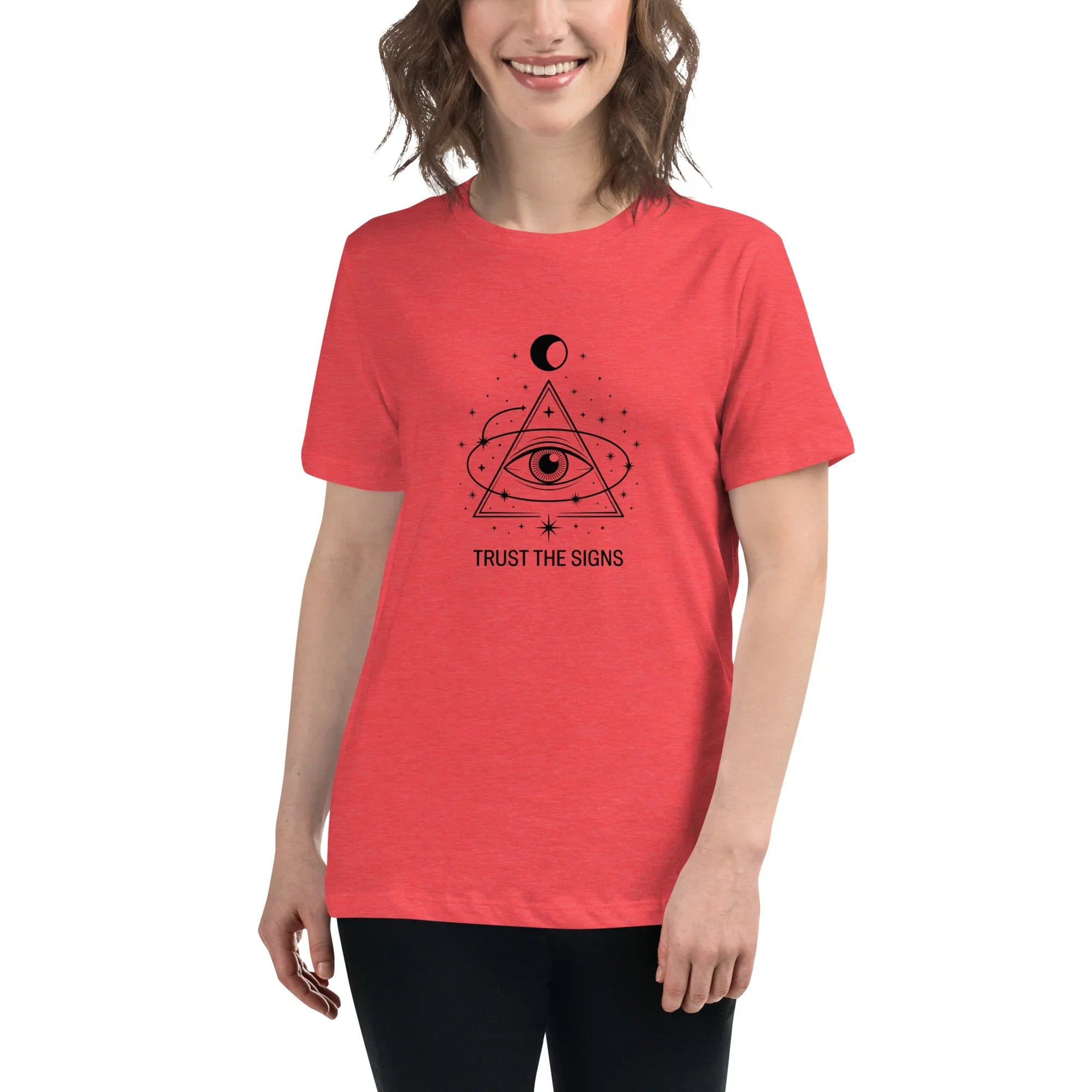 Trust the Signs T-Shirt – Third Eye Cosmic Triangle - RaZits