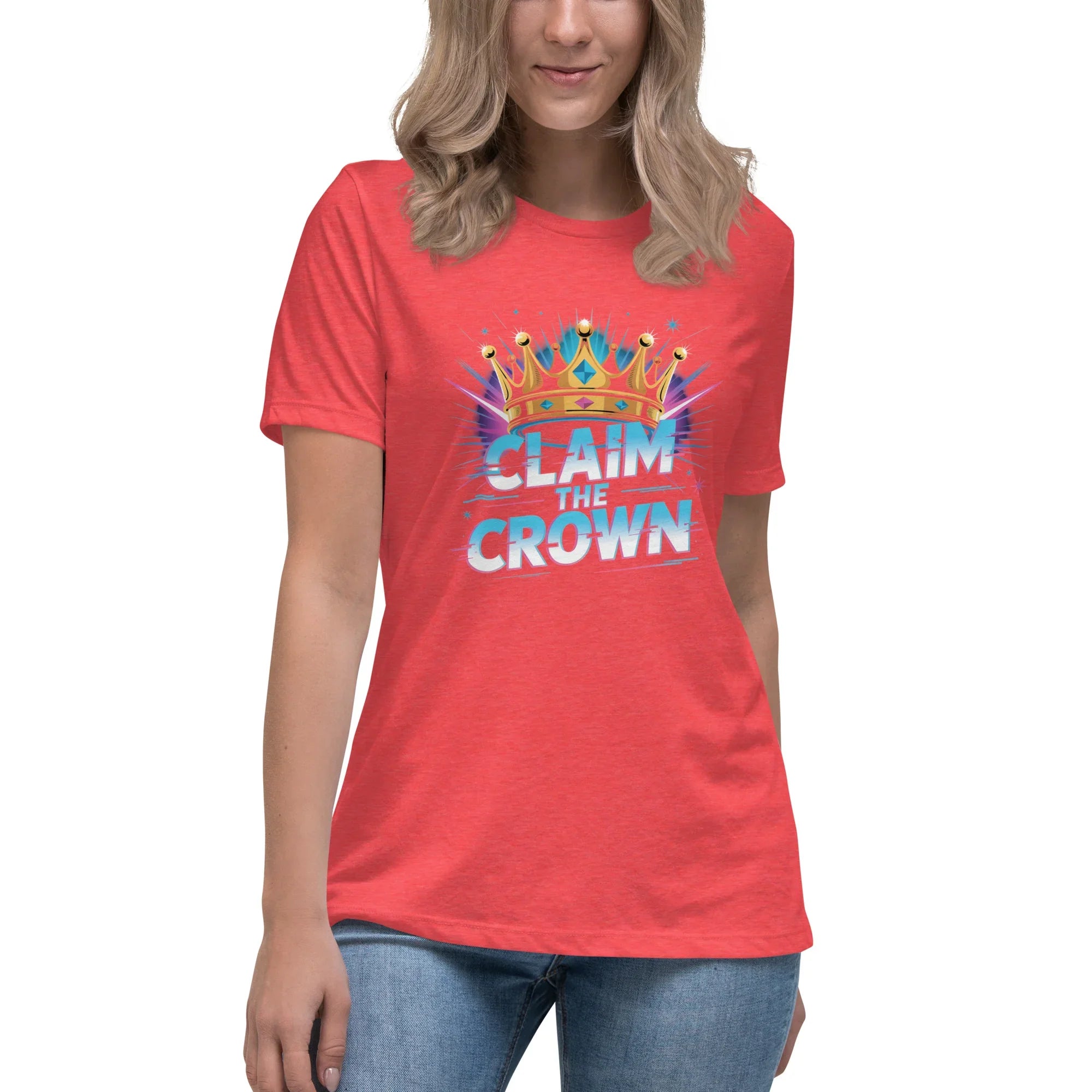 Claim the Crown – Victory Royale Battle Brawler T-Shirt - RaZits