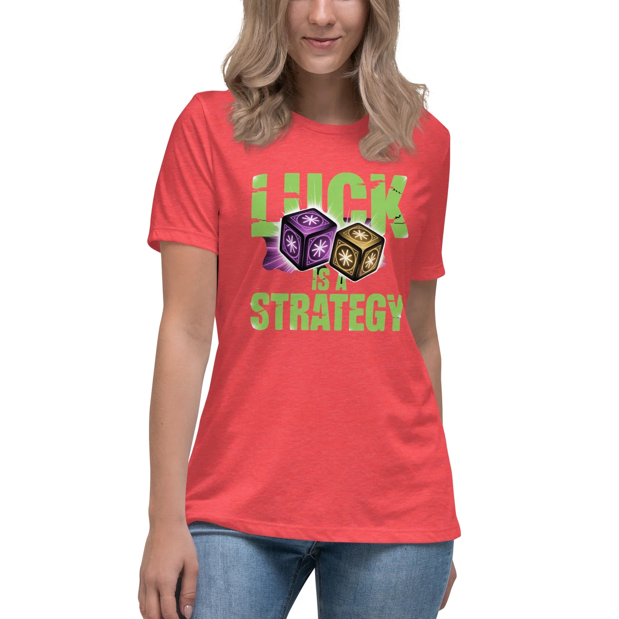 Luck Is A Strategy - Rogue Like Action T-Shirt - RaZits