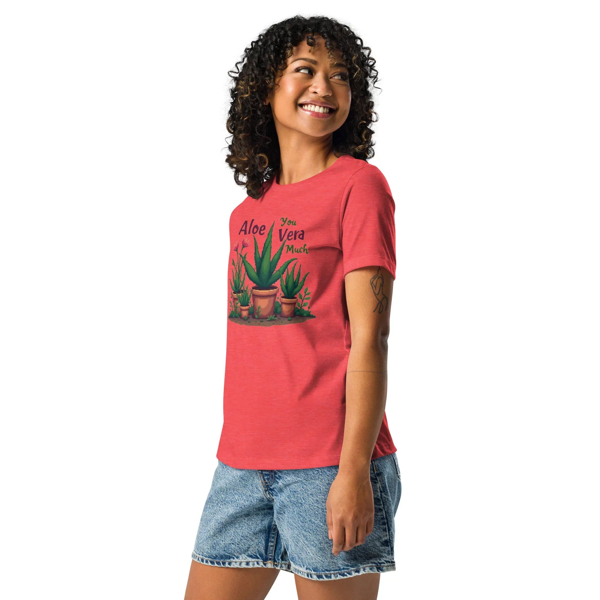 Aloe You Vera Much Tee – Funny Succulent Graphic T-Shirt - RaZits
