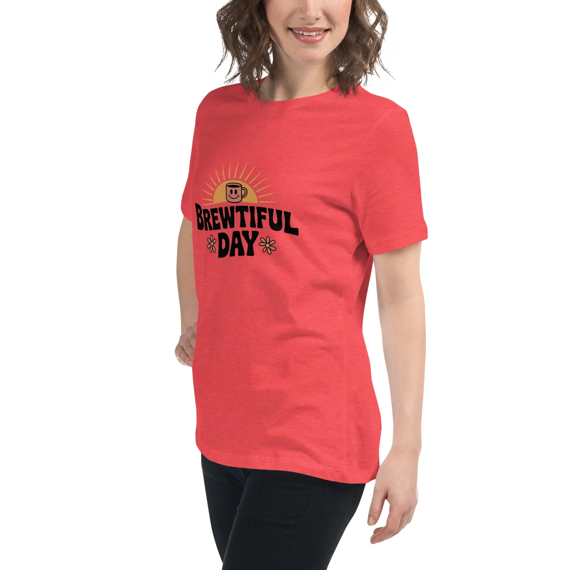 Brewtiful Day Sunrise Coffee Tee - RaZits