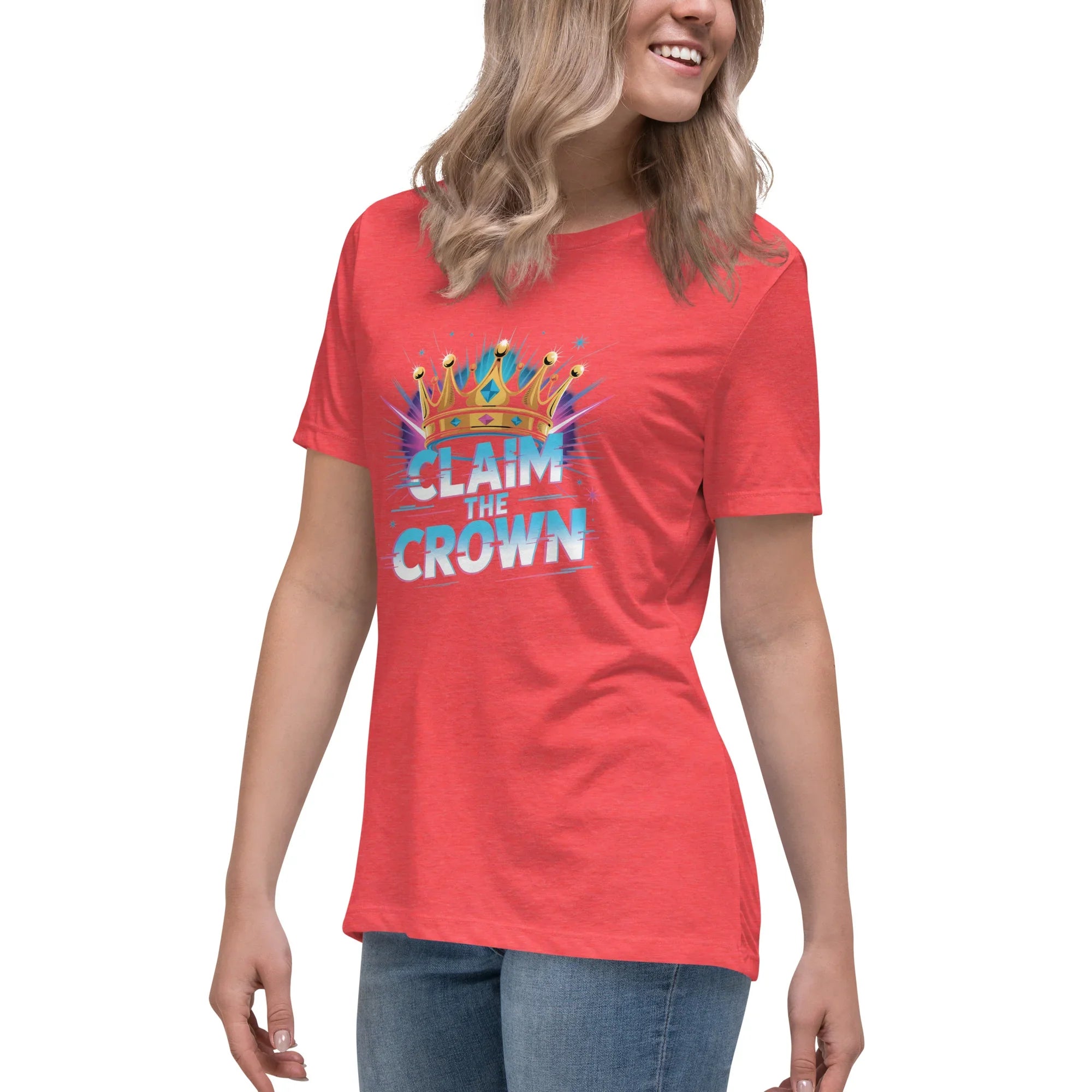 Claim the Crown – Victory Royale Battle Brawler T-Shirt - RaZits