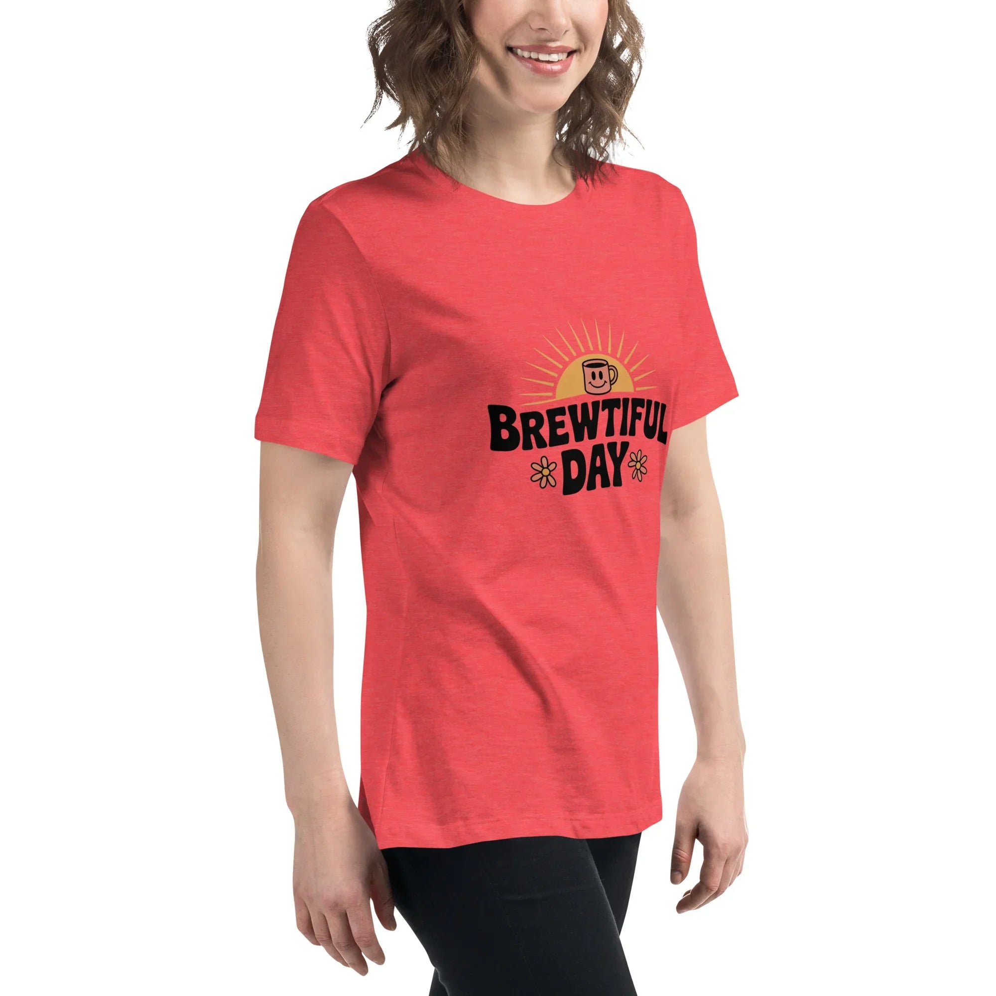 Brewtiful Day Sunrise Coffee Tee - RaZits