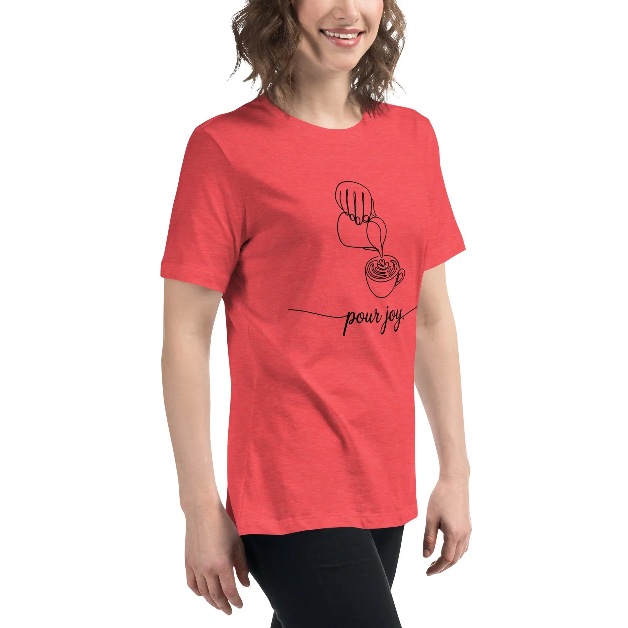 Pour Joy Latte Art Tee - RaZits