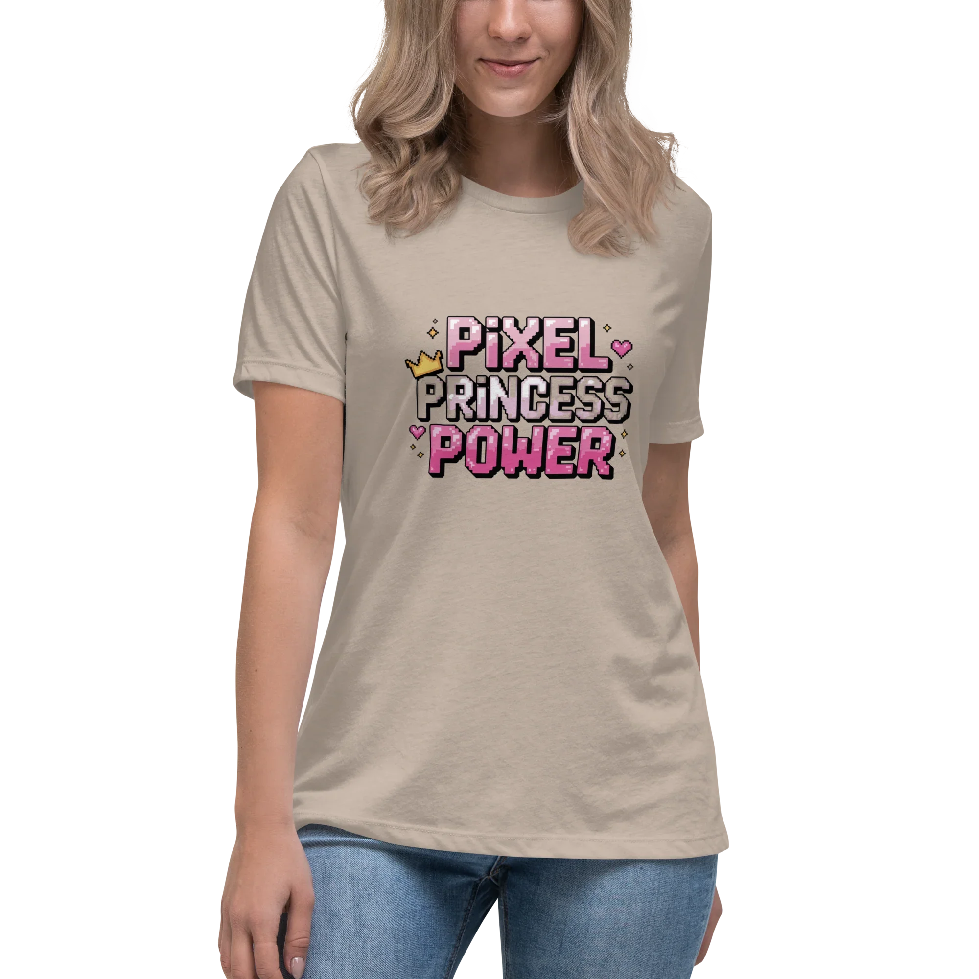 Pixel Princess Power Shirt – Retro Gamer Girl Tee - RaZits