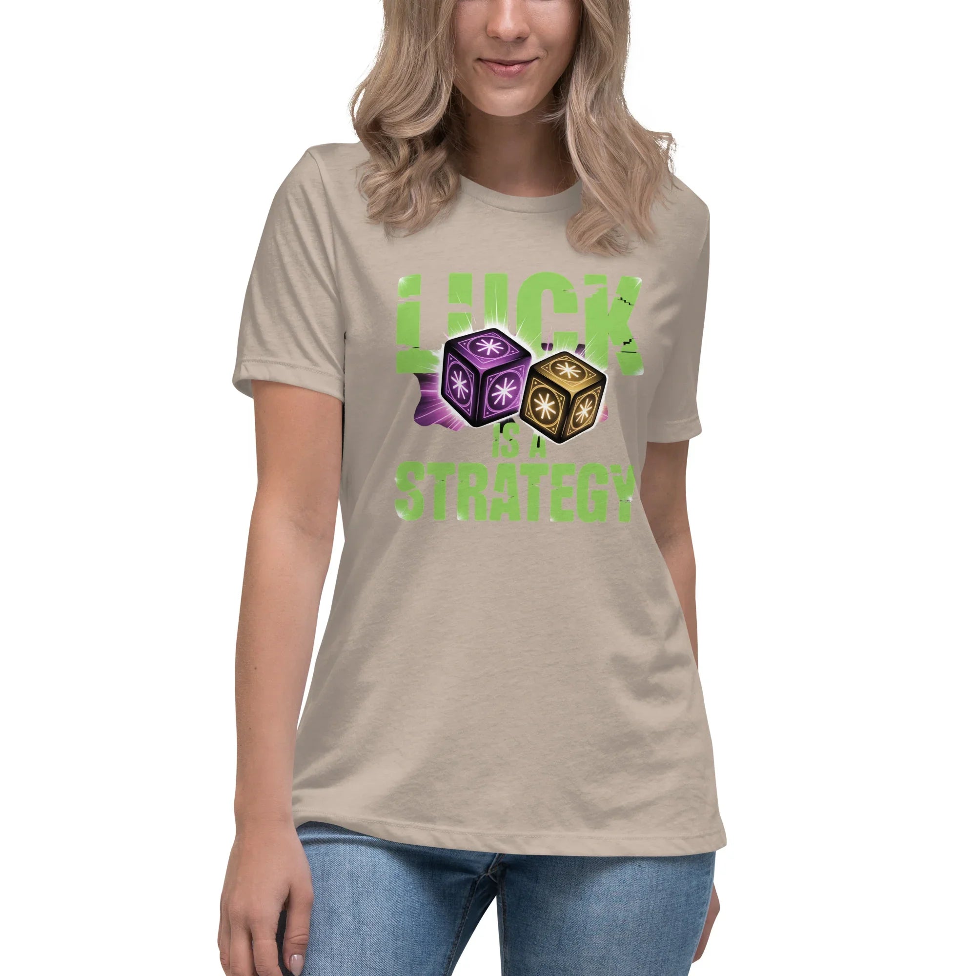 Luck Is A Strategy - Rogue Like Action T-Shirt - RaZits