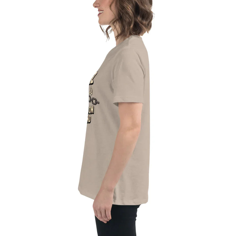 Jazz Is Freedom Found – Relaxed Fit Cotton Tee - RaZits