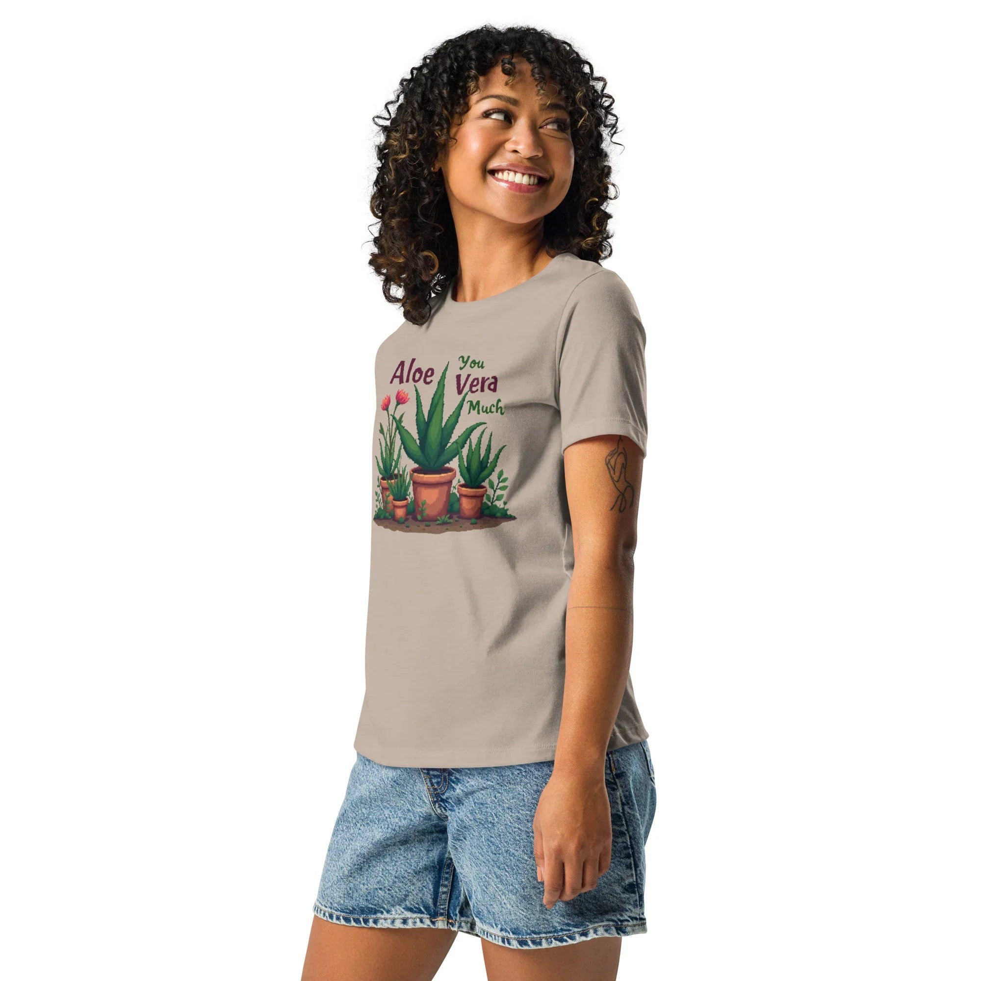 Aloe You Vera Much Tee – Funny Succulent Graphic T-Shirt - RaZits