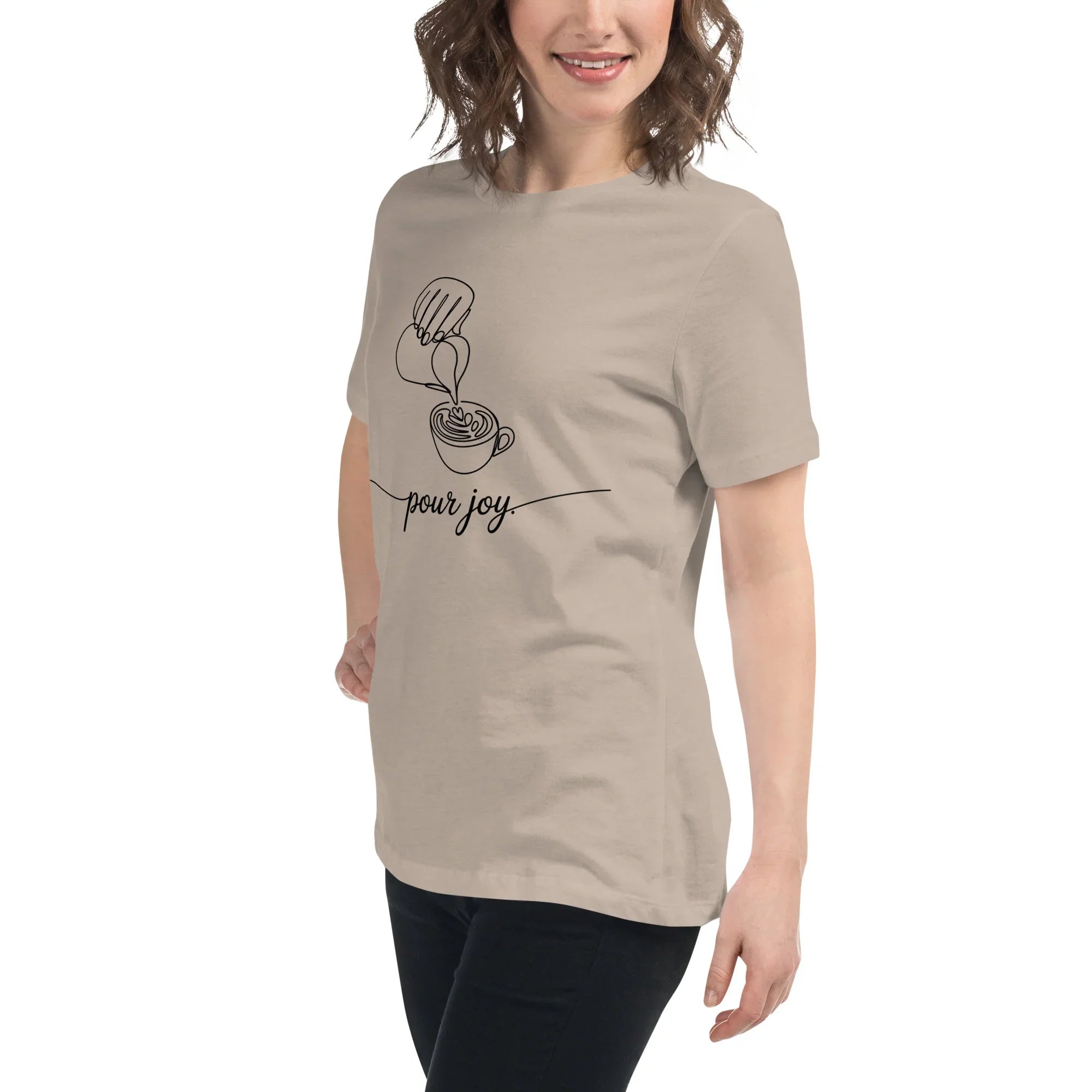 Pour Joy Latte Art Tee - RaZits