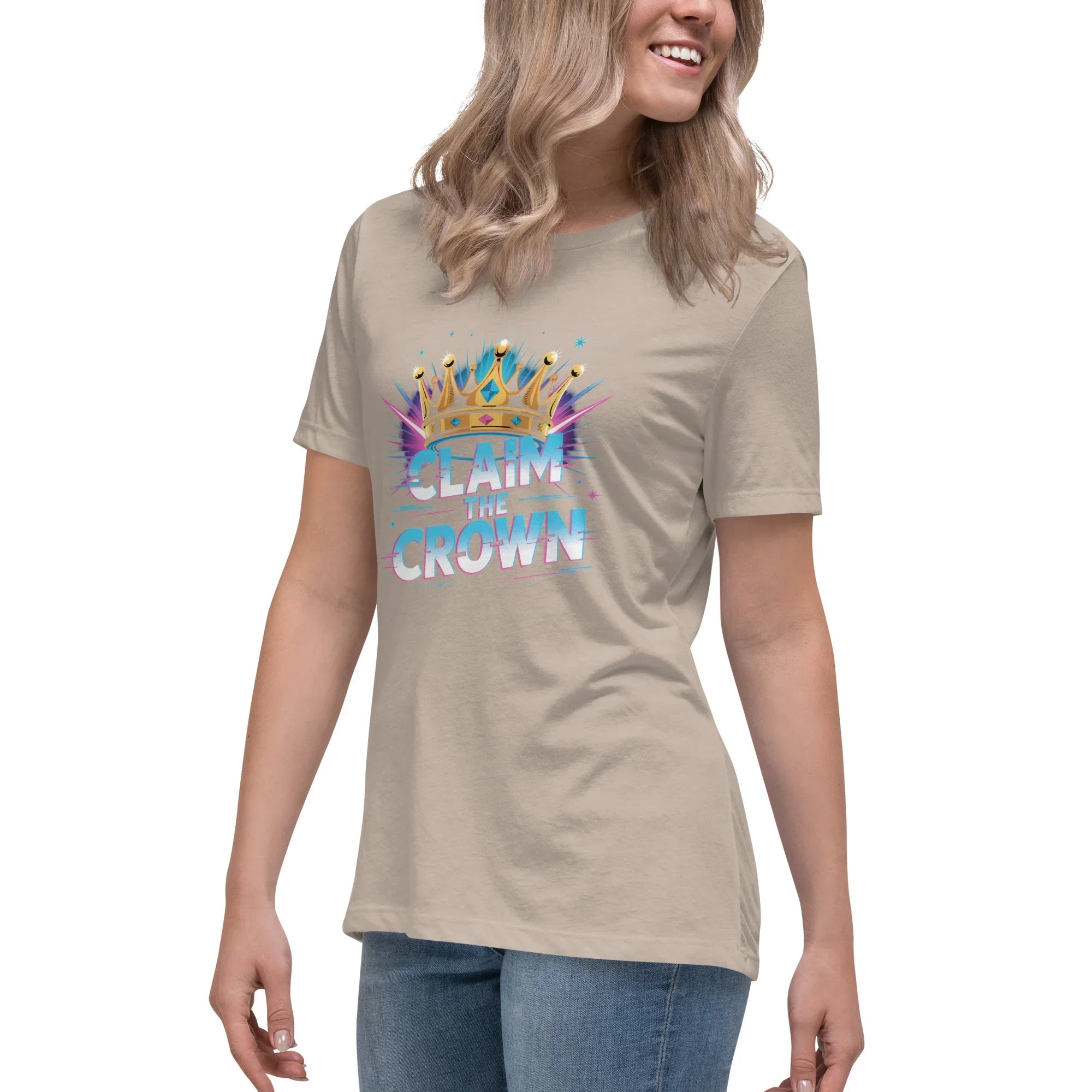 Claim the Crown – Victory Royale Battle Brawler T-Shirt - RaZits