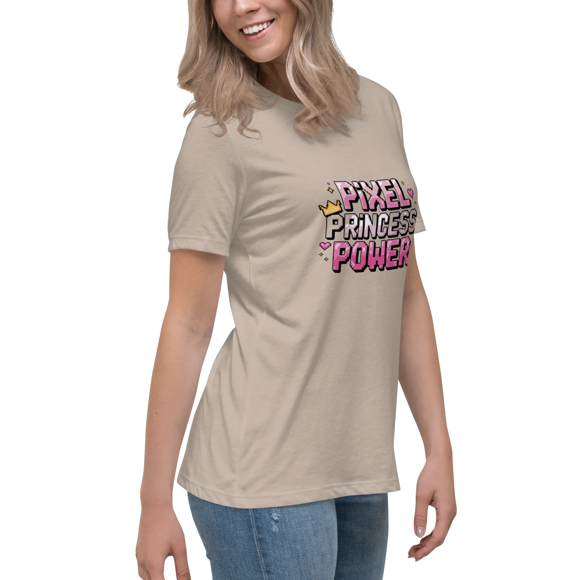 Pixel Princess Power Shirt – Retro Gamer Girl Tee - RaZits
