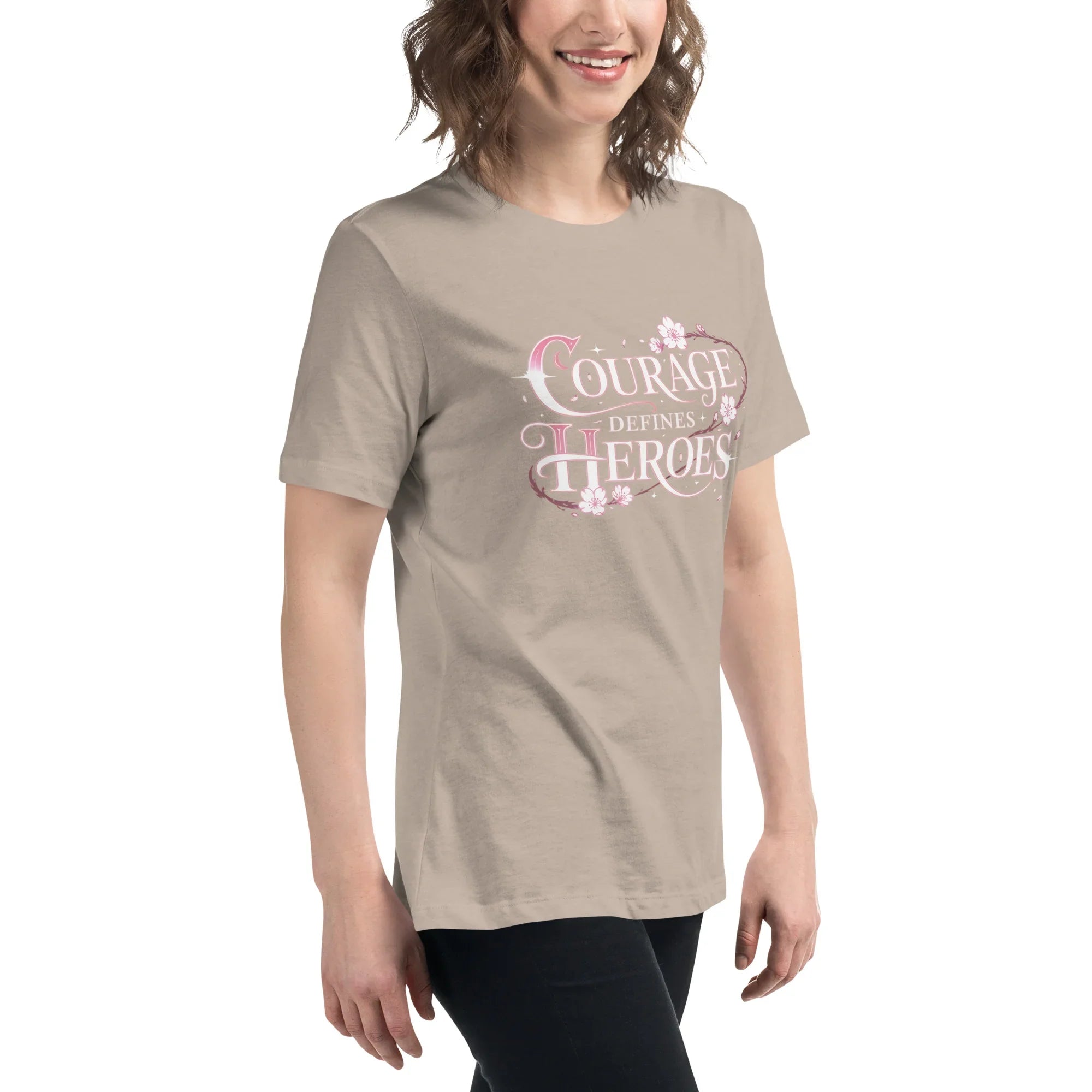 Courage Defines Heroes – JRPG Sakura T-Shirt - RaZits