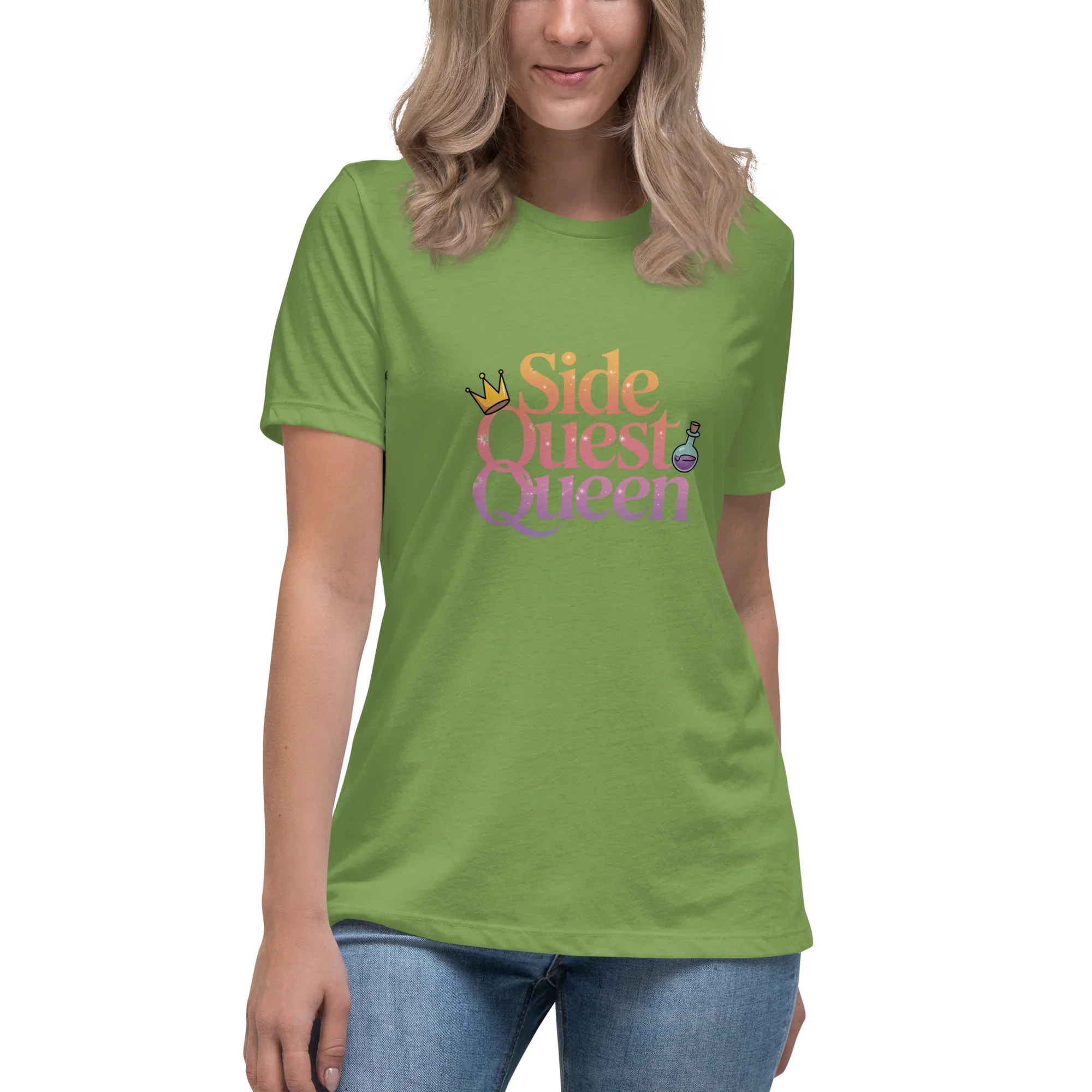 Side Quest Queen Shirt – Fantasy Gamer Girl Tee - RaZits