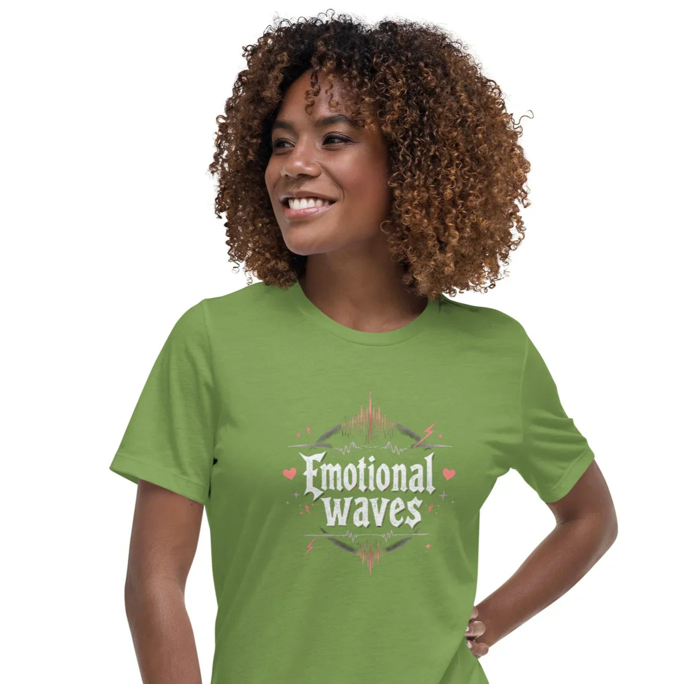 Emotional Waves Tee – Abstract Fluid Art Shirt - RaZits