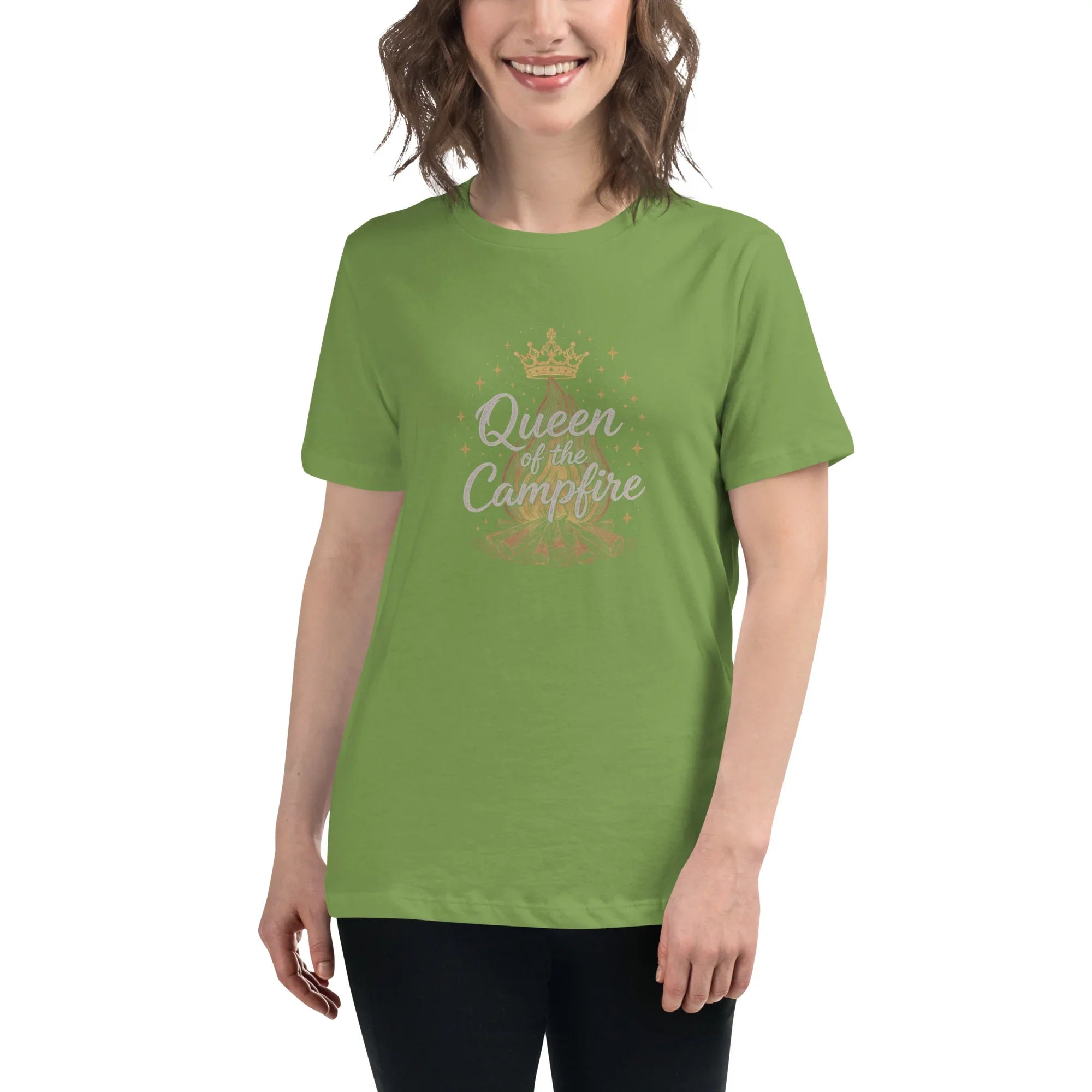 Queen of the Campfire Tee – Outdoor Art Shirt - RaZits