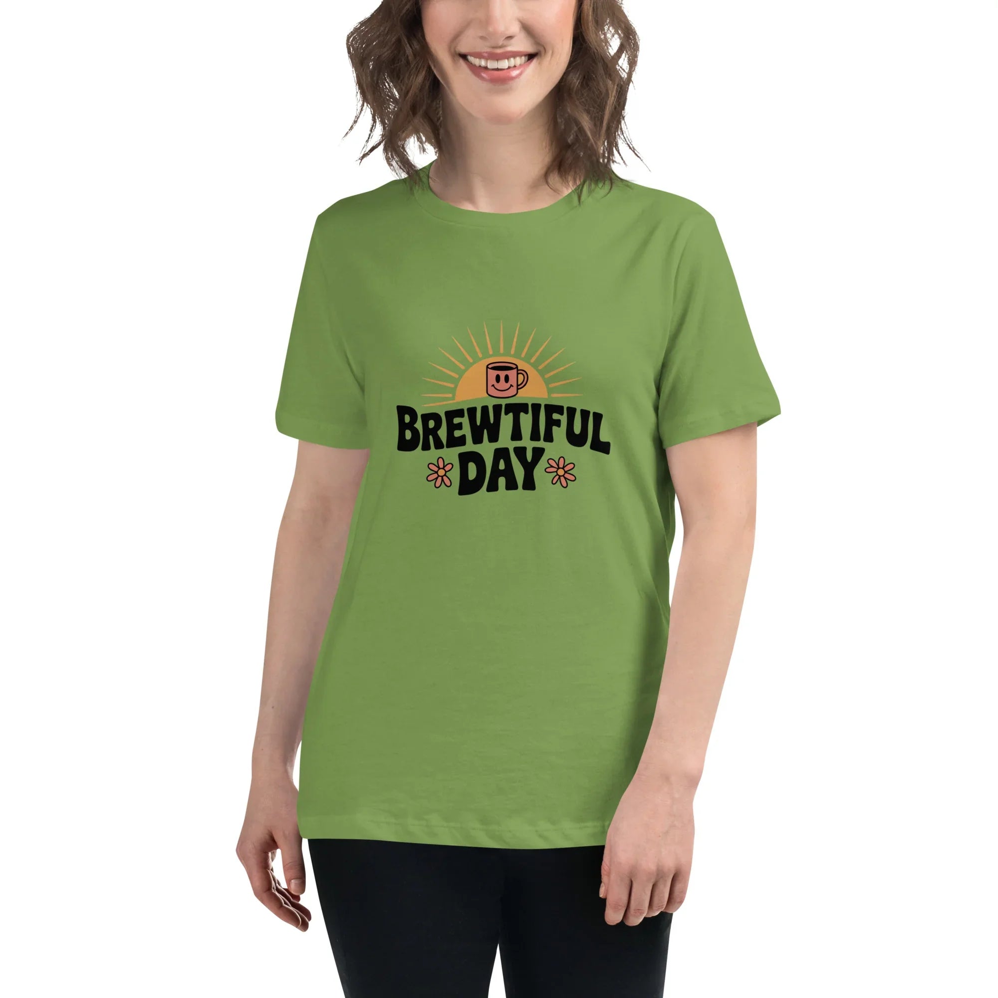 Brewtiful Day Sunrise Coffee Tee - RaZits
