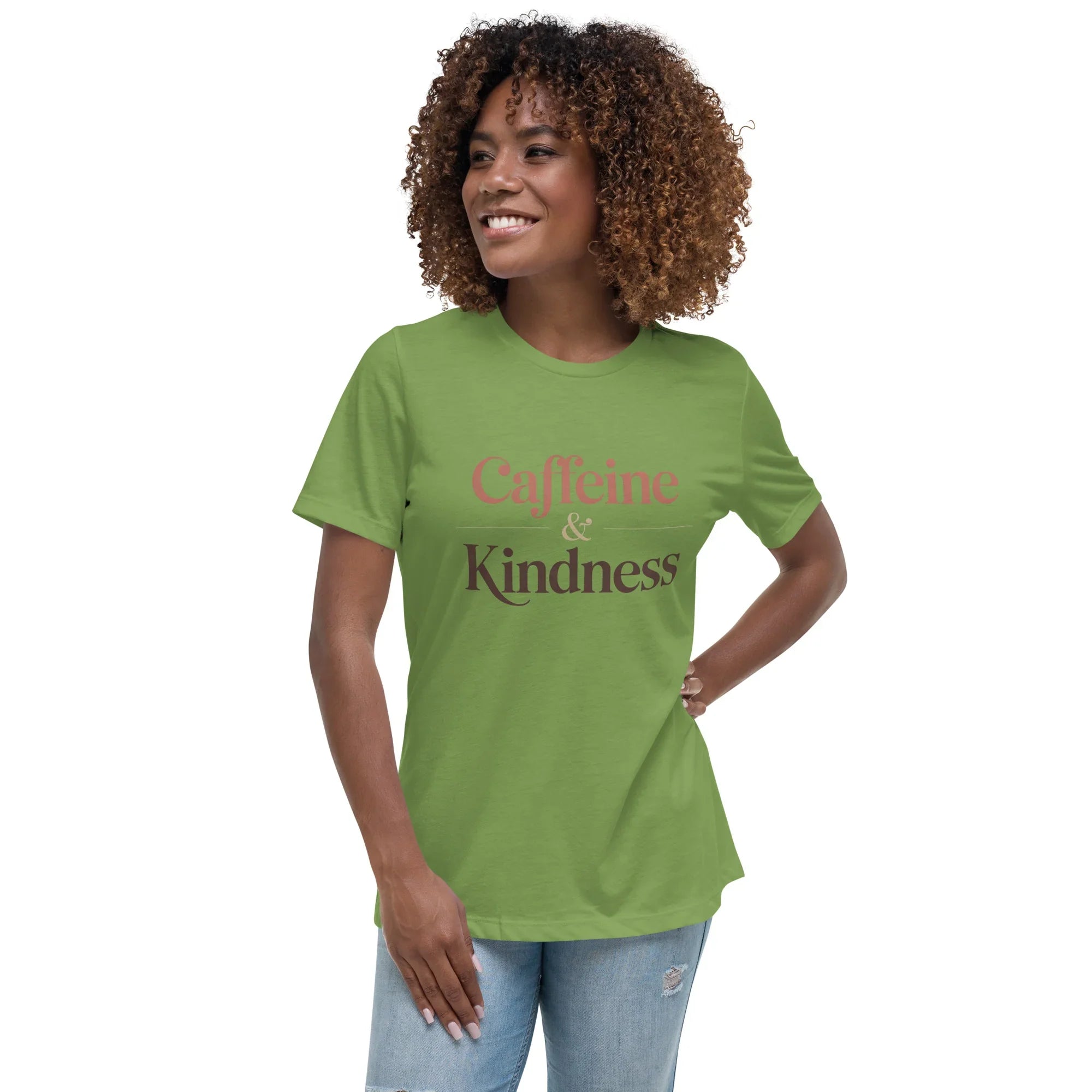 Caffeine & Kindness Minimalist Tee - RaZits