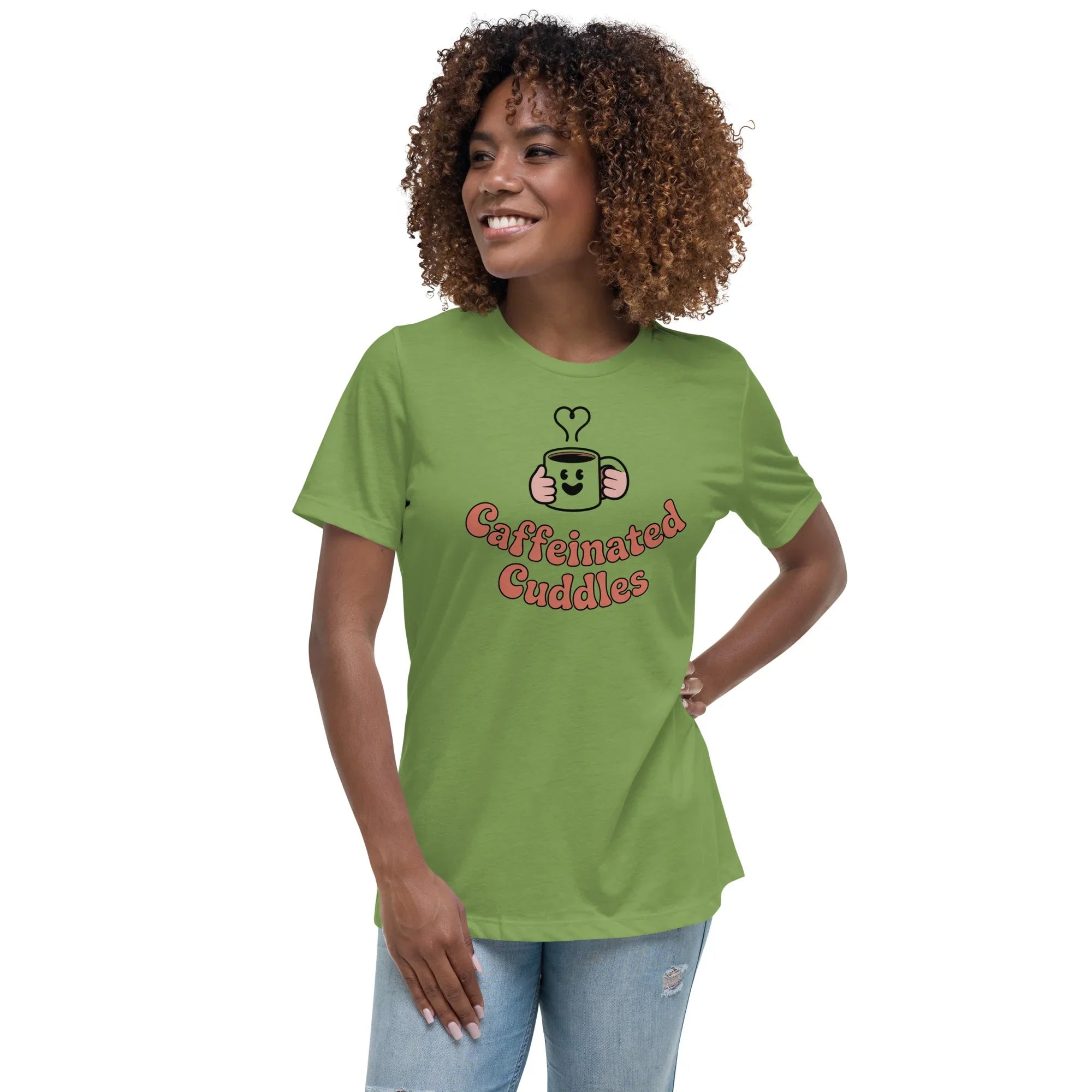 Caffeinated Cuddles Tee – Cozy Mug Love - RaZits