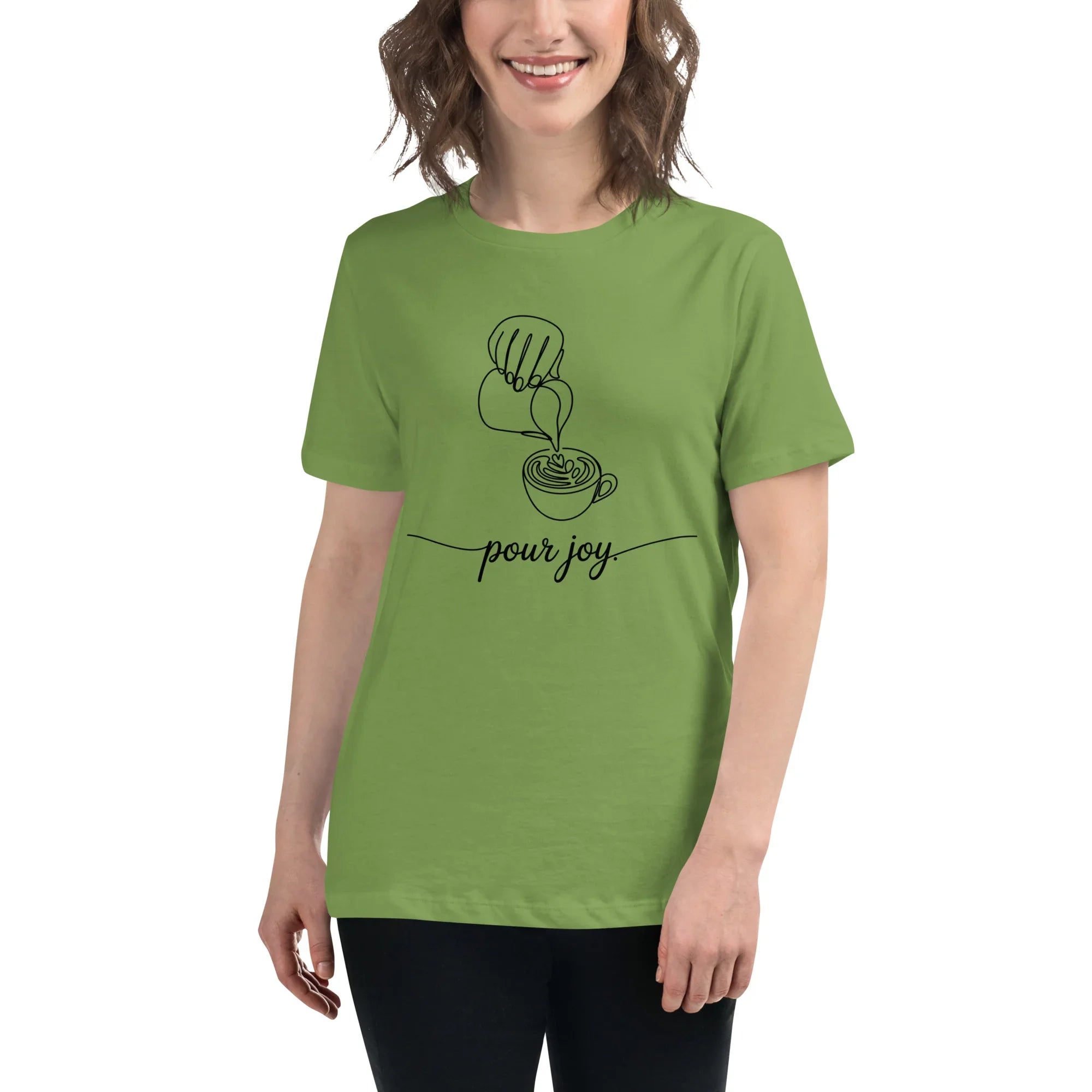 Pour Joy Latte Art Tee - RaZits