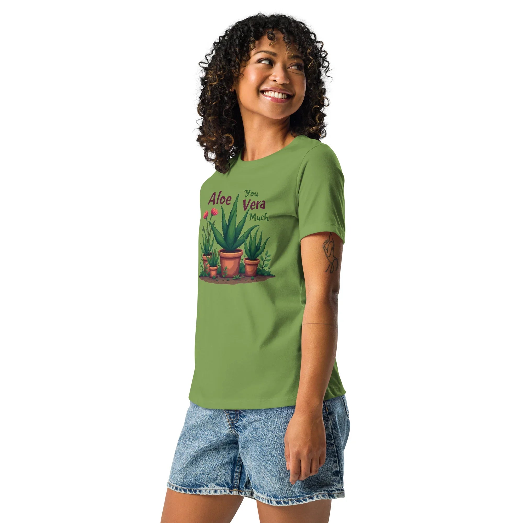 Aloe You Vera Much Tee – Funny Succulent Graphic T-Shirt - RaZits