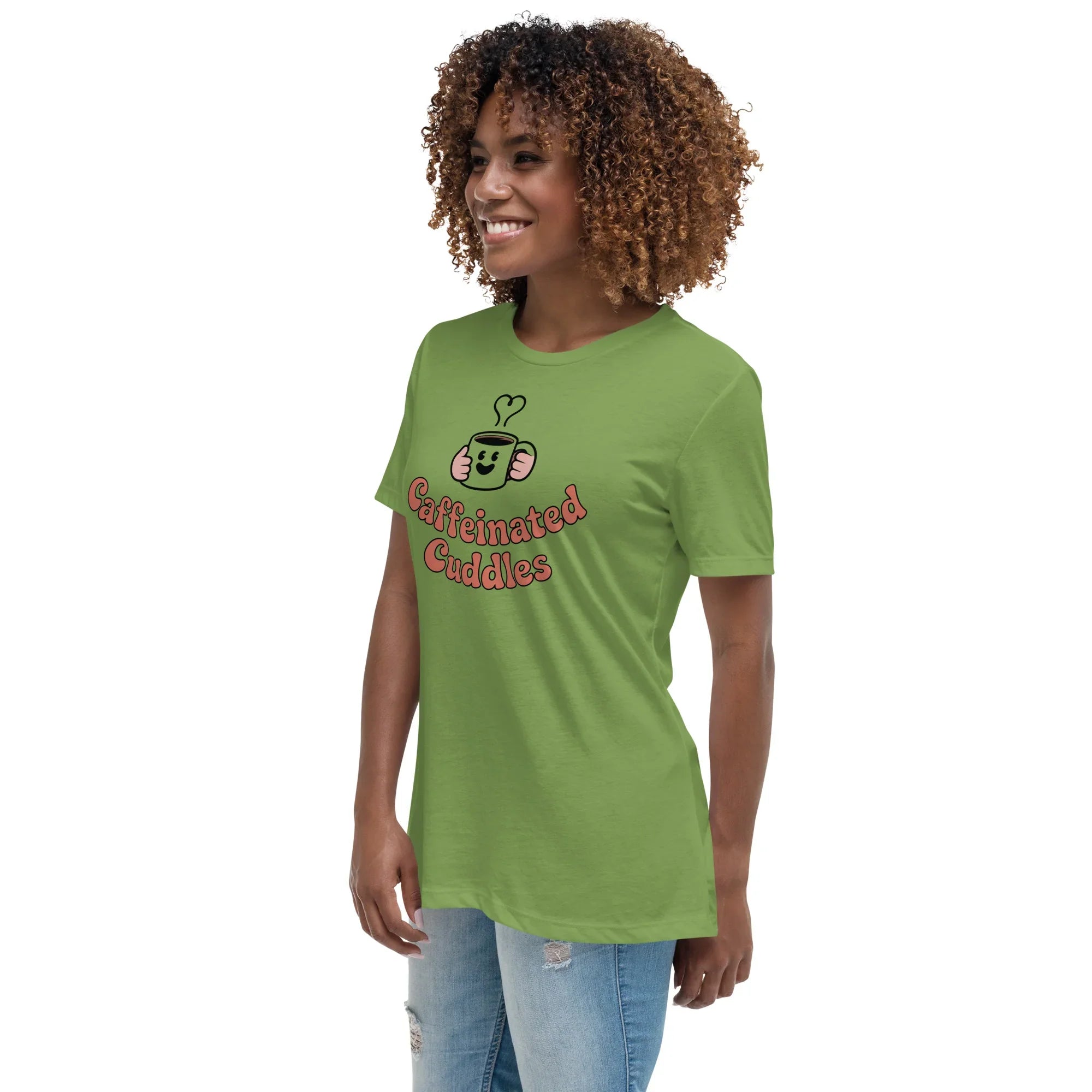 Caffeinated Cuddles Tee – Cozy Mug Love - RaZits